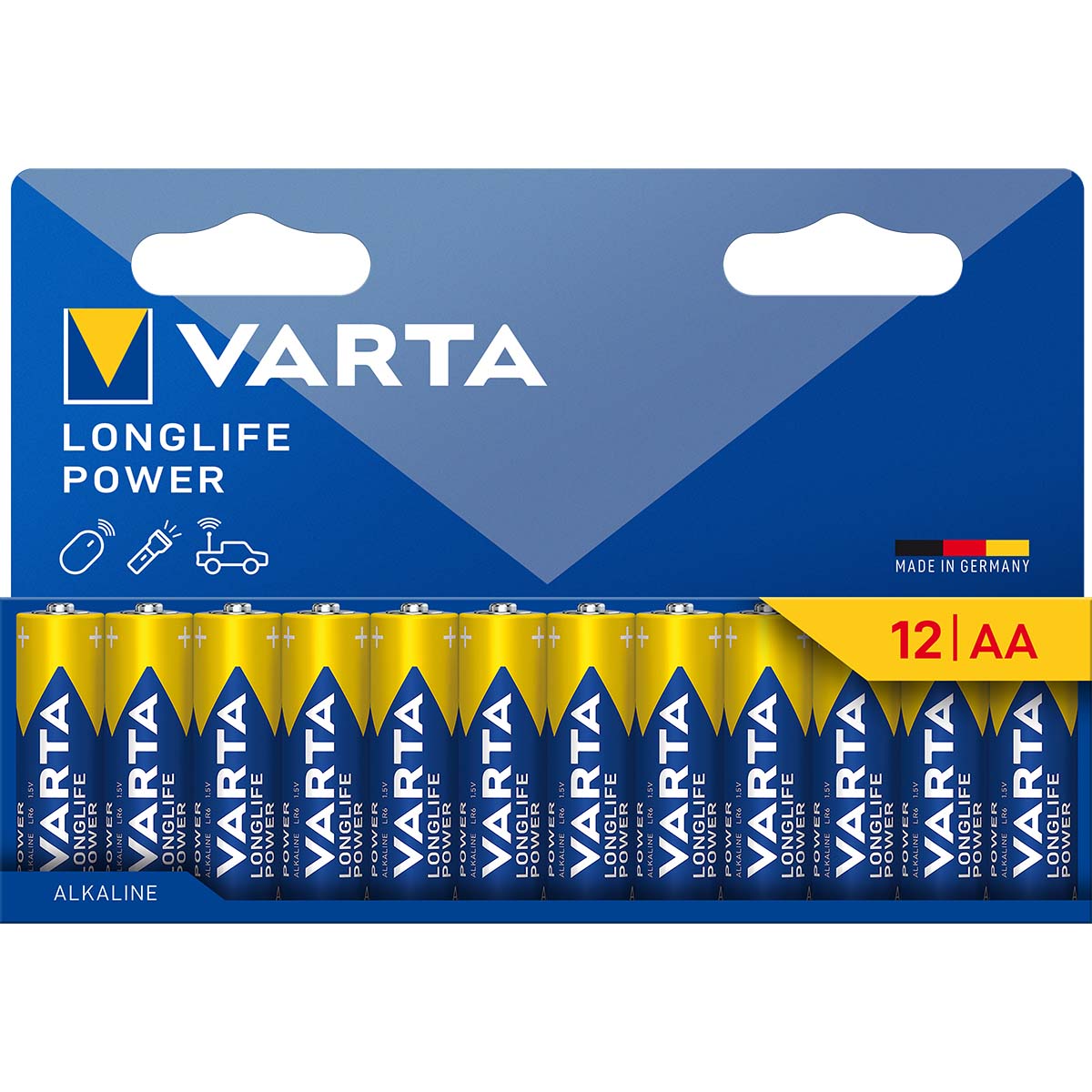 Alkaline Batterie AA 1.5 V High Energy 12-Packung