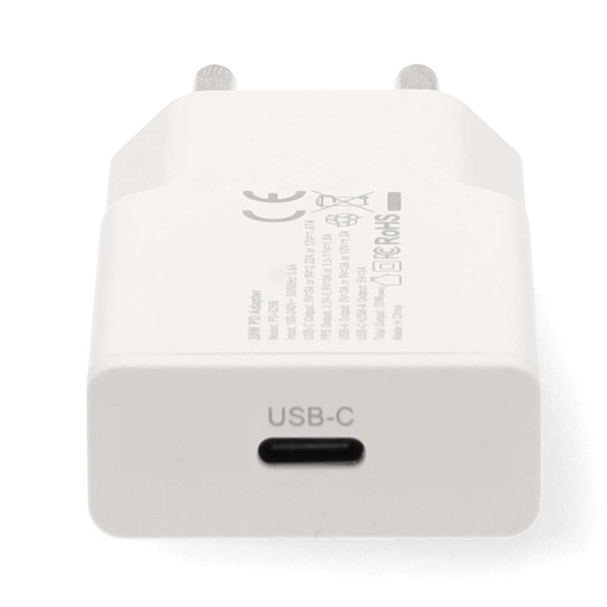 Netzladegerät | 20 W | GaN | PD3.0 | Schnellladefunktion | 1.67 A / 2.22 A / 3.0 A | Anzahl der Ausgänge: 1 | USB-C™ | Lightning 8-Pin (Lose) Kabel | 1.00 m | Automatische Spannungswahl | Weiss