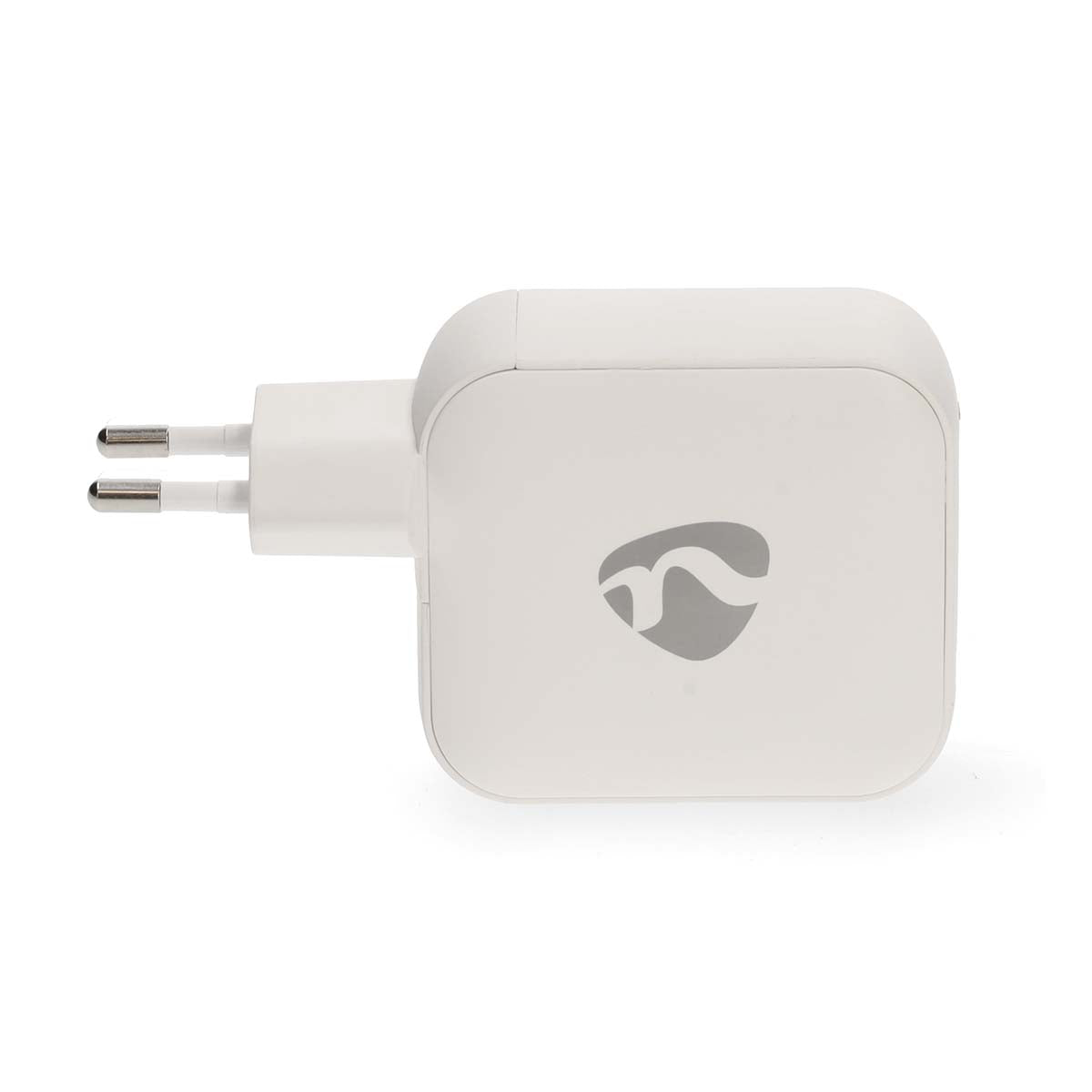 Netzladegerät | 100 W | GaN | PD3.0 | Schnellladefunktion | 2.5 / 3.0 / 5.0 A | Anzahl der Ausgänge: 3 | USB-A / 2x USB-C™ | Automatische Spannungswahl | Weiss