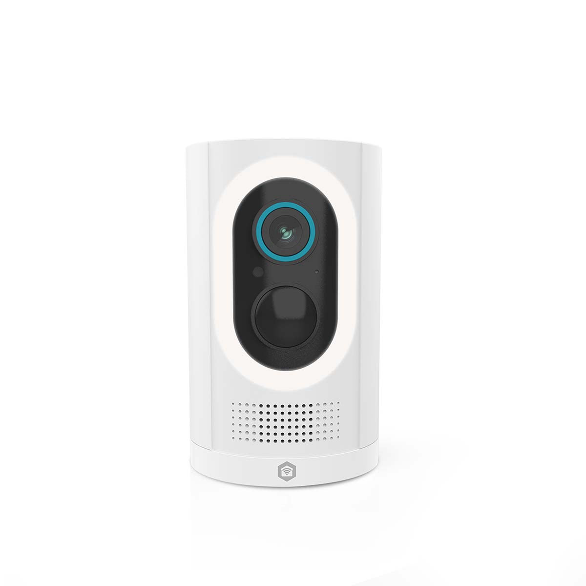 SmartLife Außenkamera | Wi-Fi | Spotlight | 3MP Full HD 1296p | IP65 | Max. Batterie-Lebensdauer: 6 Monate | Cloud Storage (optional) / microSD (not enthalten) | 5 V DC | mit Bewegungssensor | Nachtsicht | Weiss
