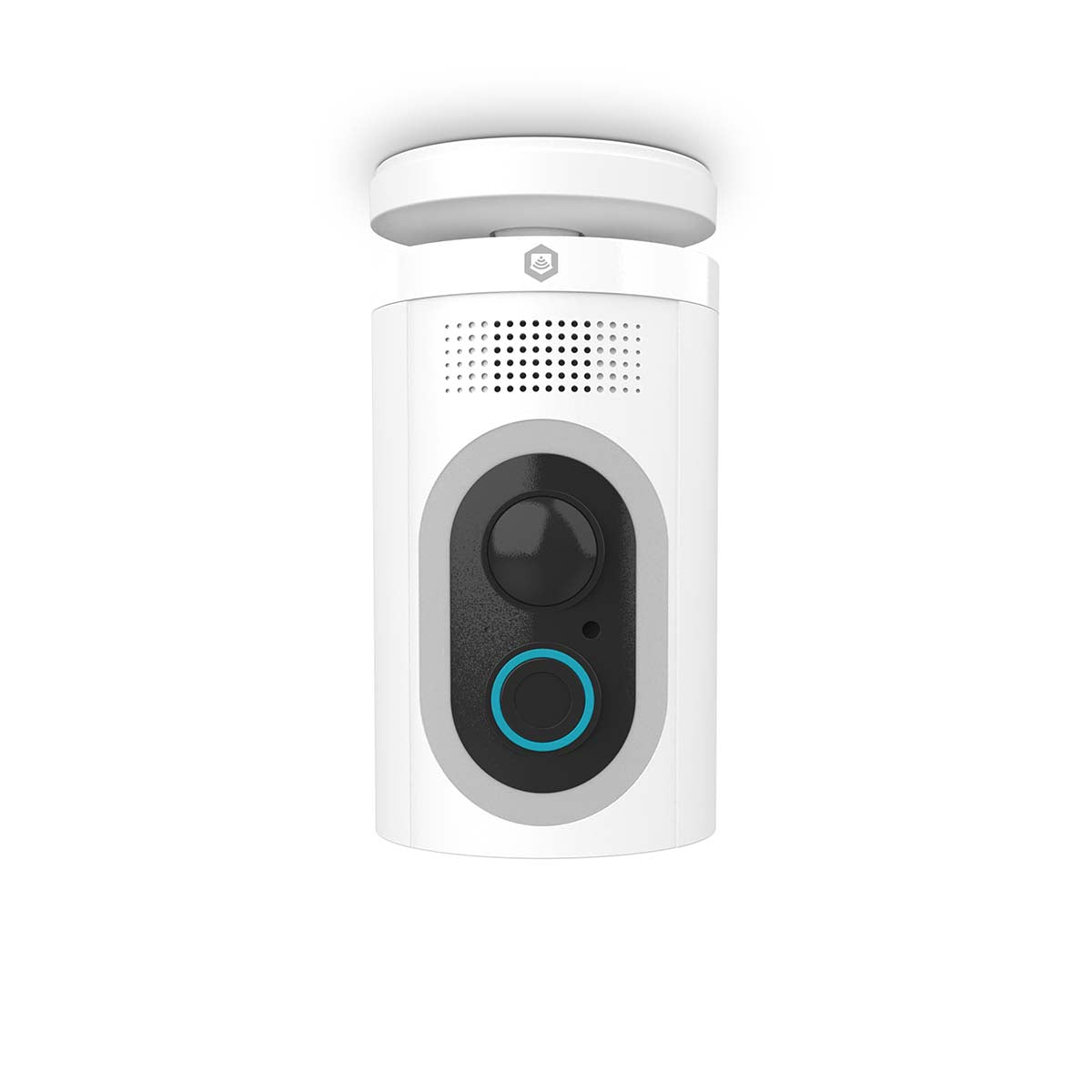 SmartLife Außenkamera | Wi-Fi | Spotlight | 3MP Full HD 1296p | IP65 | Max. Batterie-Lebensdauer: 6 Monate | Cloud Storage (optional) / microSD (not enthalten) | 5 V DC | mit Bewegungssensor | Nachtsicht | Weiss