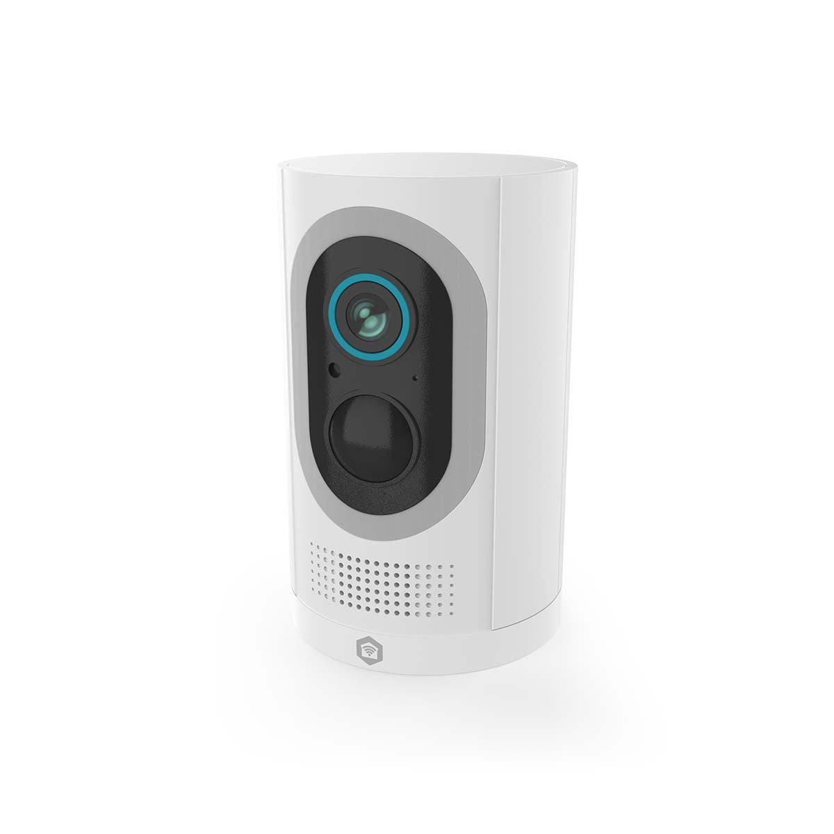 SmartLife Außenkamera | Wi-Fi | Spotlight | 3MP Full HD 1296p | IP65 | Max. Batterie-Lebensdauer: 6 Monate | Cloud Storage (optional) / microSD (not enthalten) | 5 V DC | mit Bewegungssensor | Nachtsicht | Weiss