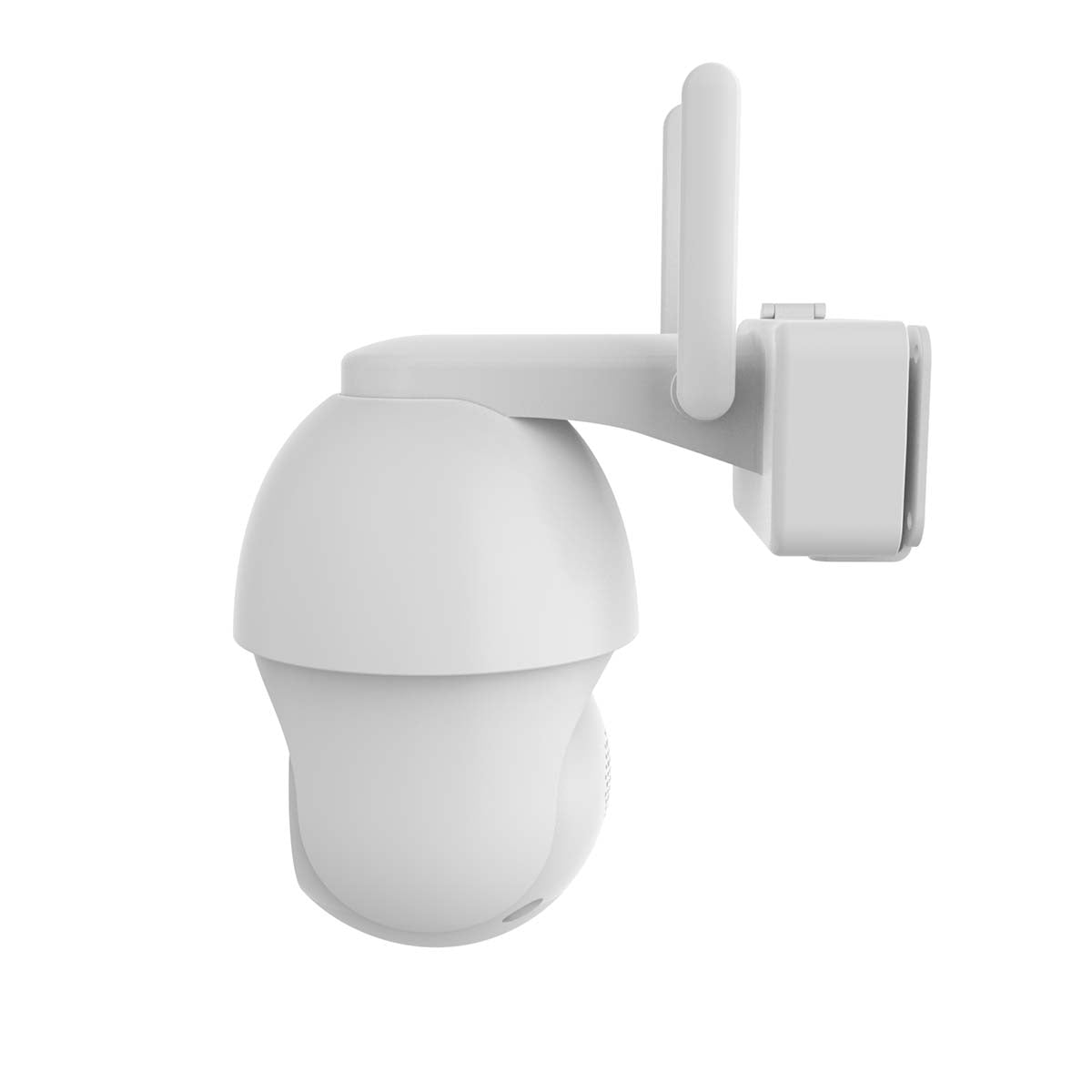 SmartLife Außenkamera | Wi-Fi | Spotlight | 3MP Full HD 1296p | Pan tilt | IP65 | Max. Batterie-Lebensdauer: 3 Monate | Cloud Storage (optional) / microSD (not enthalten) | 5 V DC | mit Bewegungssensor | Nachtsicht | Weiss