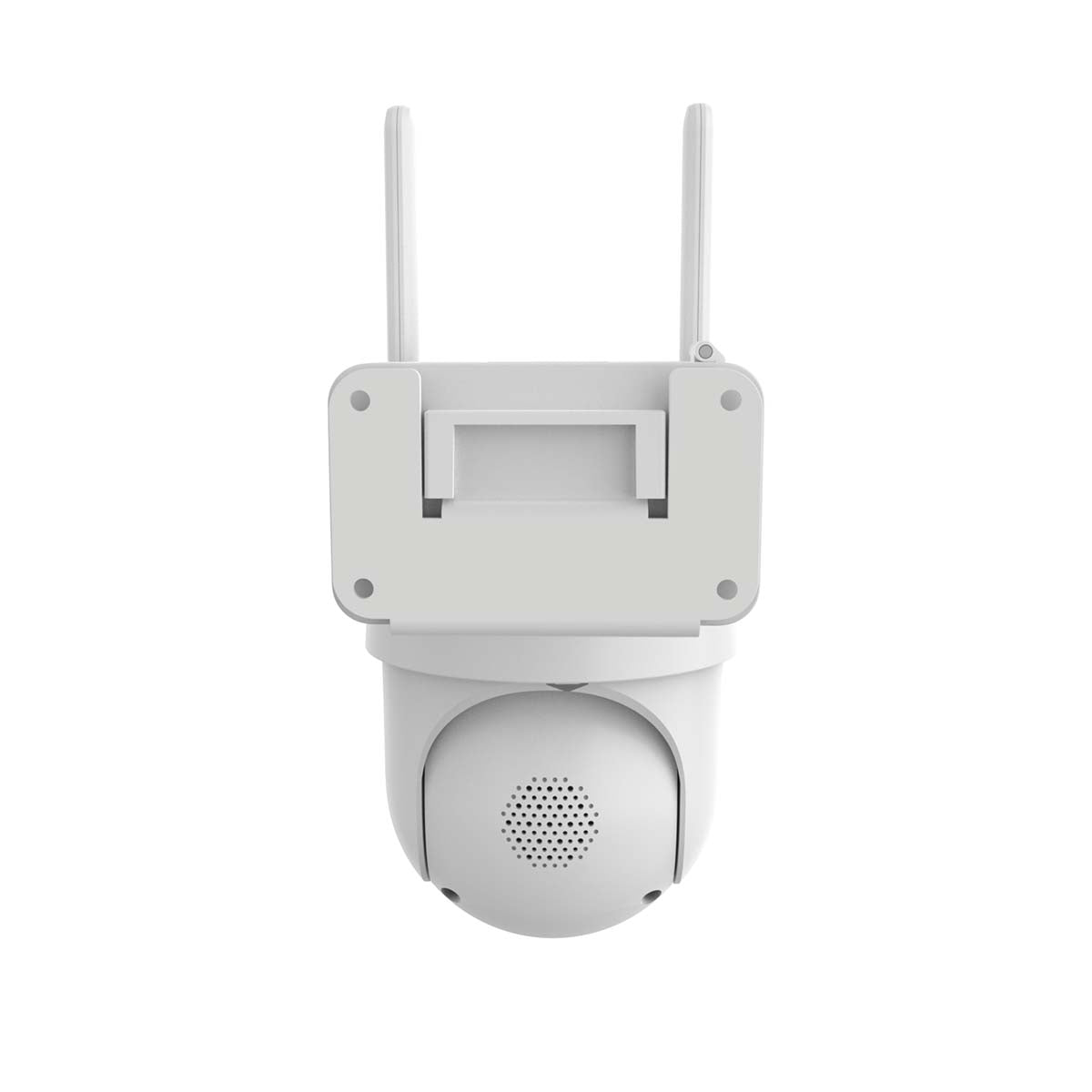 SmartLife Außenkamera | Wi-Fi | Spotlight | 3MP Full HD 1296p | Pan tilt | IP65 | Max. Batterie-Lebensdauer: 3 Monate | Cloud Storage (optional) / microSD (not enthalten) | 5 V DC | mit Bewegungssensor | Nachtsicht | Weiss