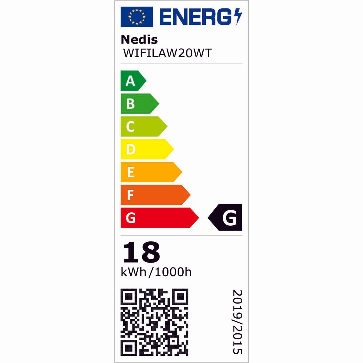 SmartLife Deckenleuchte | Wi-Fi | Kaltweiss / Warmweiss | Rund | Durchmesser: 300 mm | 1200 lm | 2700 - 6500 K | IP20 | Energieklasse: G | Android™ / IOS