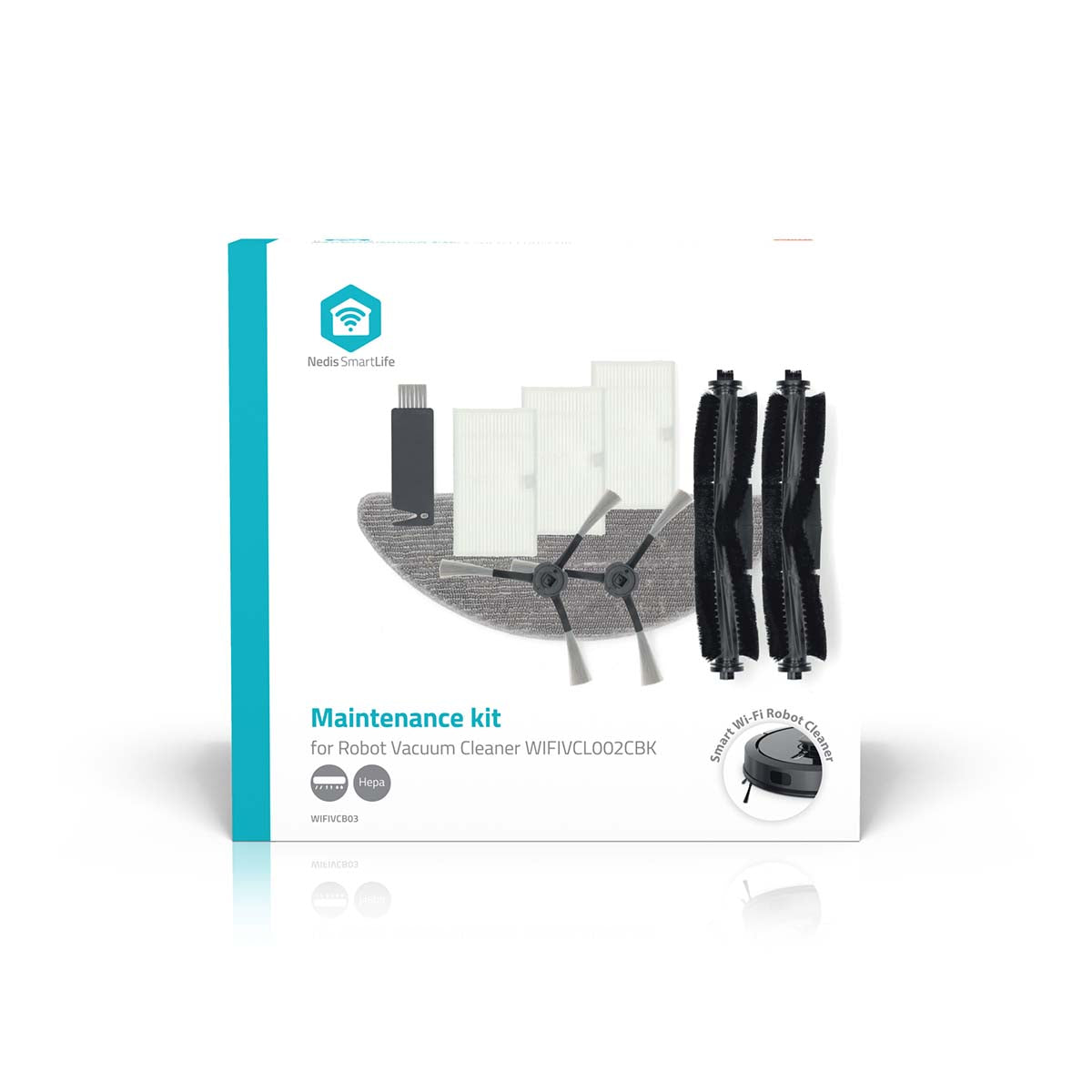 Staubsauger Ersatzteil | Passend für: WIFIVCL002CBK | HEPA Filter | H12