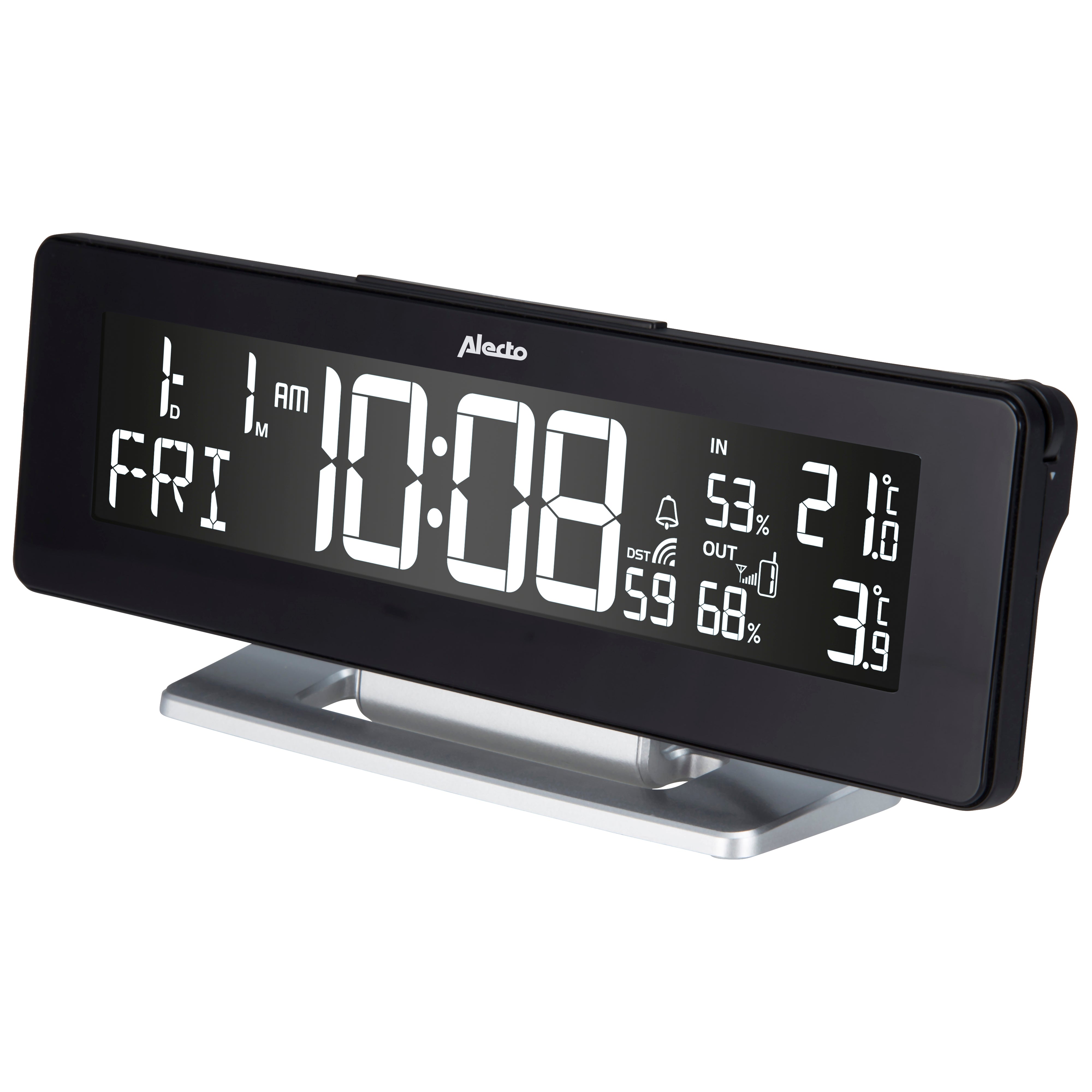 Digitaler Wecker mit Wetterstation