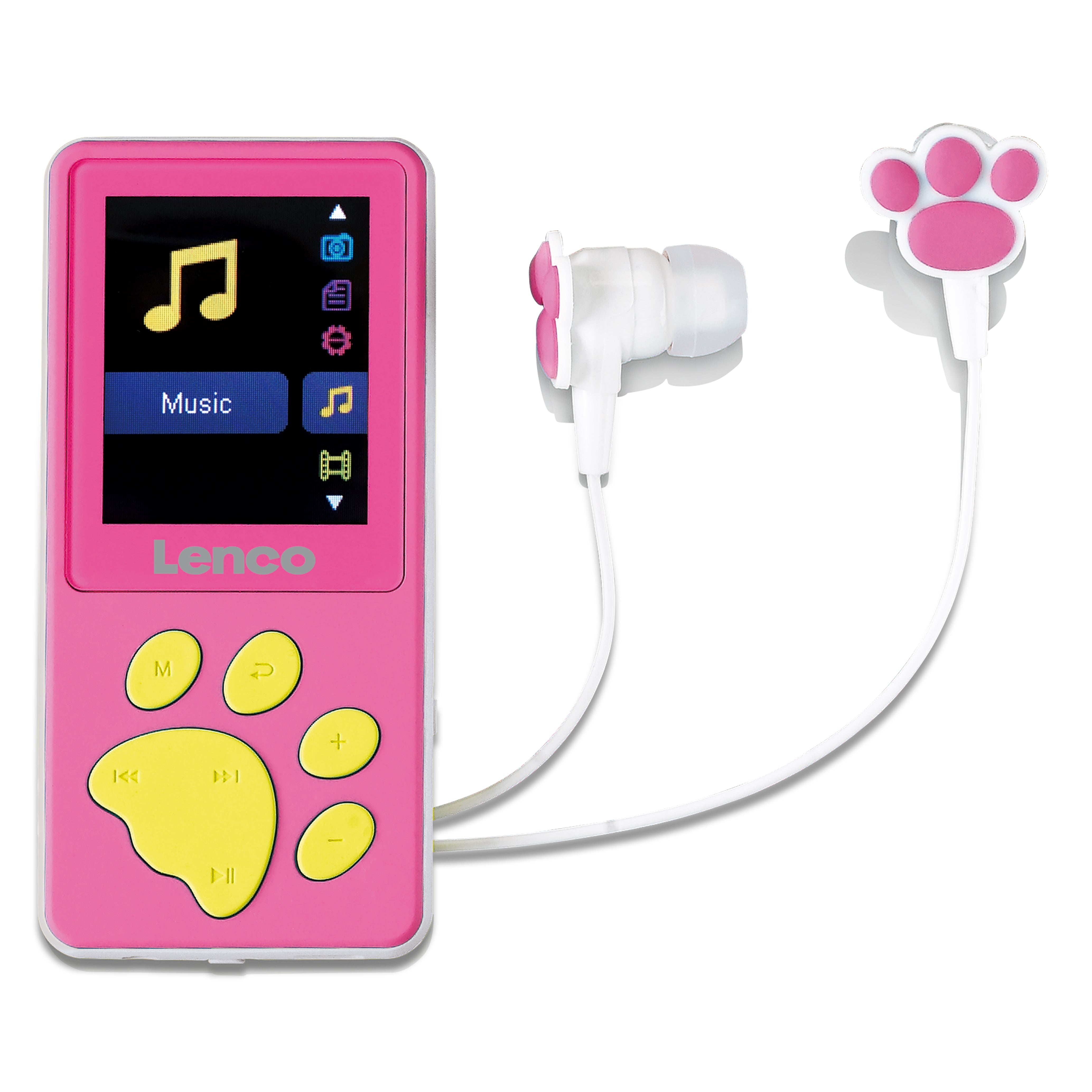 8GB MP3 MP4 Player mit 1,8" Bildschirm Rosa
