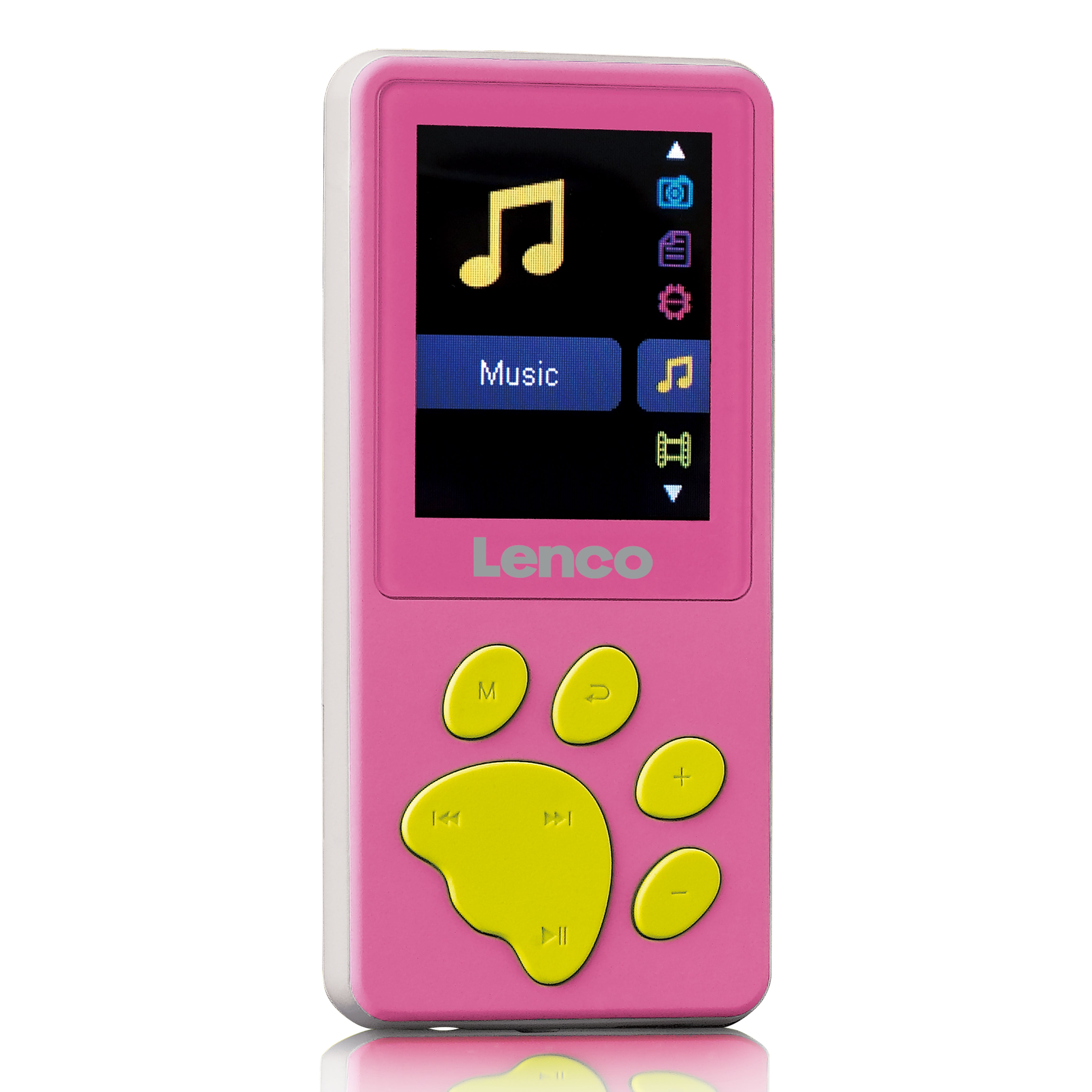 8GB MP3 MP4 Player mit 1,8" Bildschirm Rosa