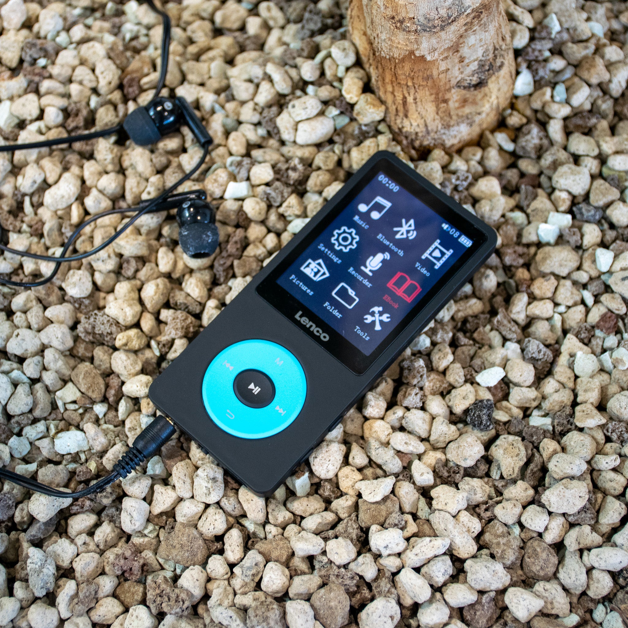 MP3/MP4-Player mit Bluetooth® und 8 GB internem Speicher Blau