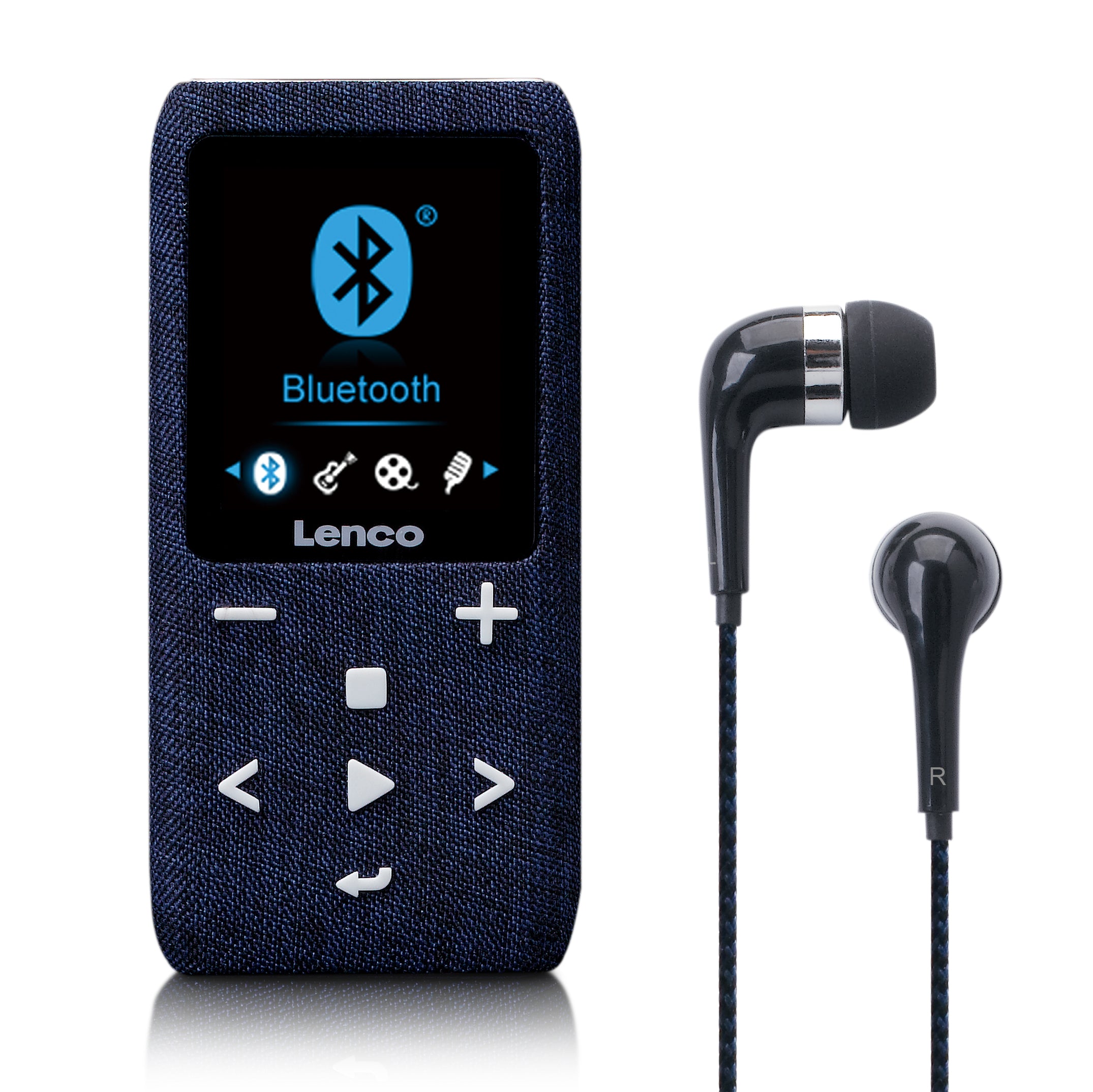 MP3/MP4-Player mit Bluetooth® 8 GB Micro SD-Karte Blau