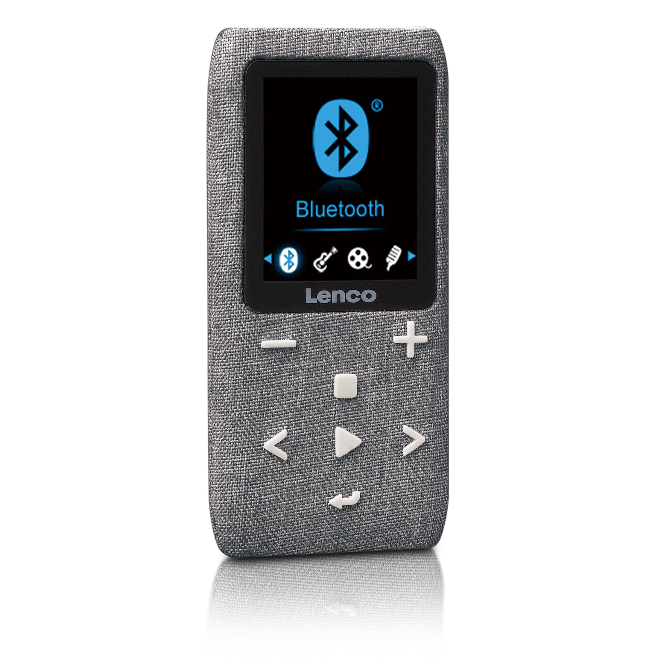 MP3/MP4-Player mit Bluetooth® 8 GB Micro SD-Karte Grau