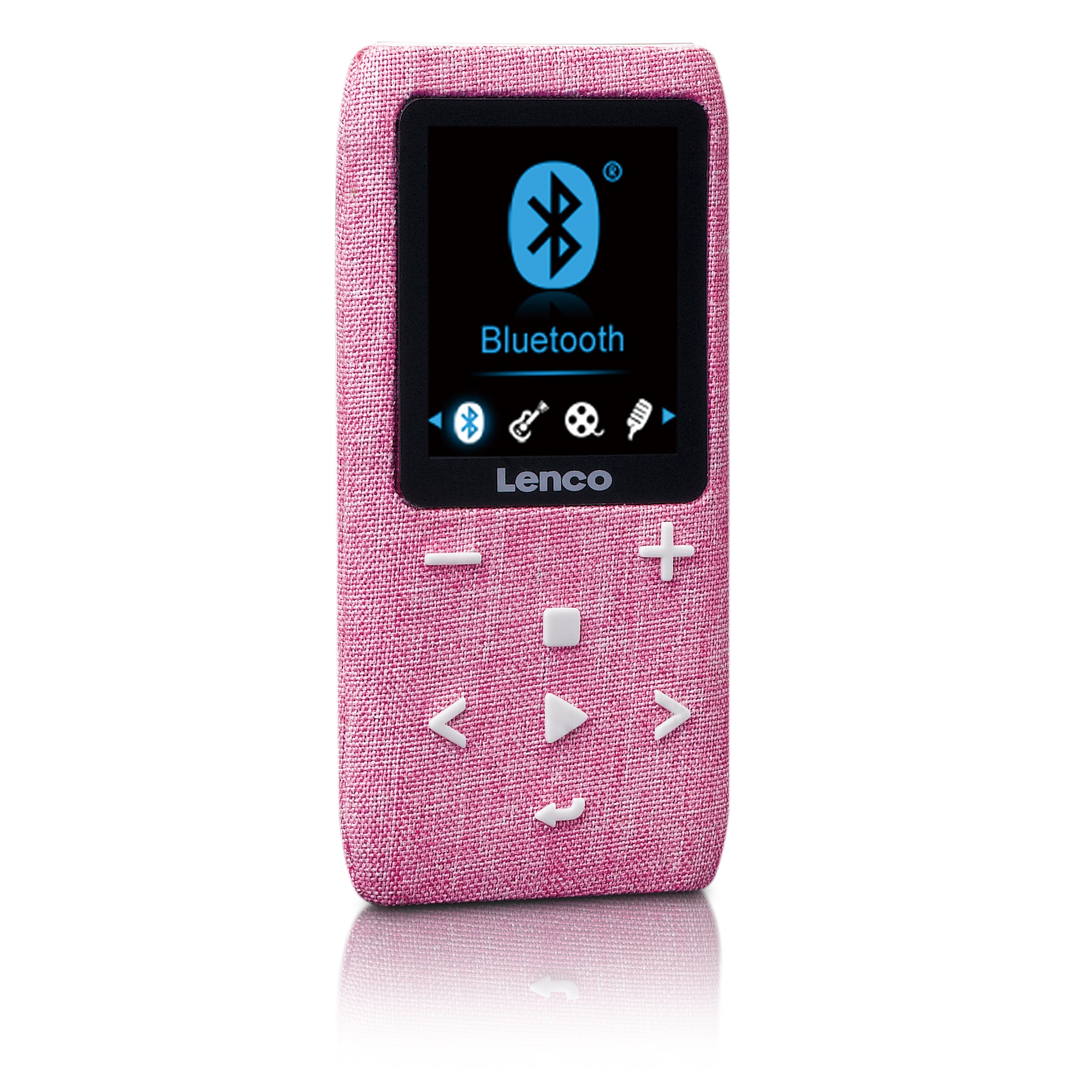 MP3/MP4-Player mit Bluetooth® 8 GB Micro SD-Karte Rosa