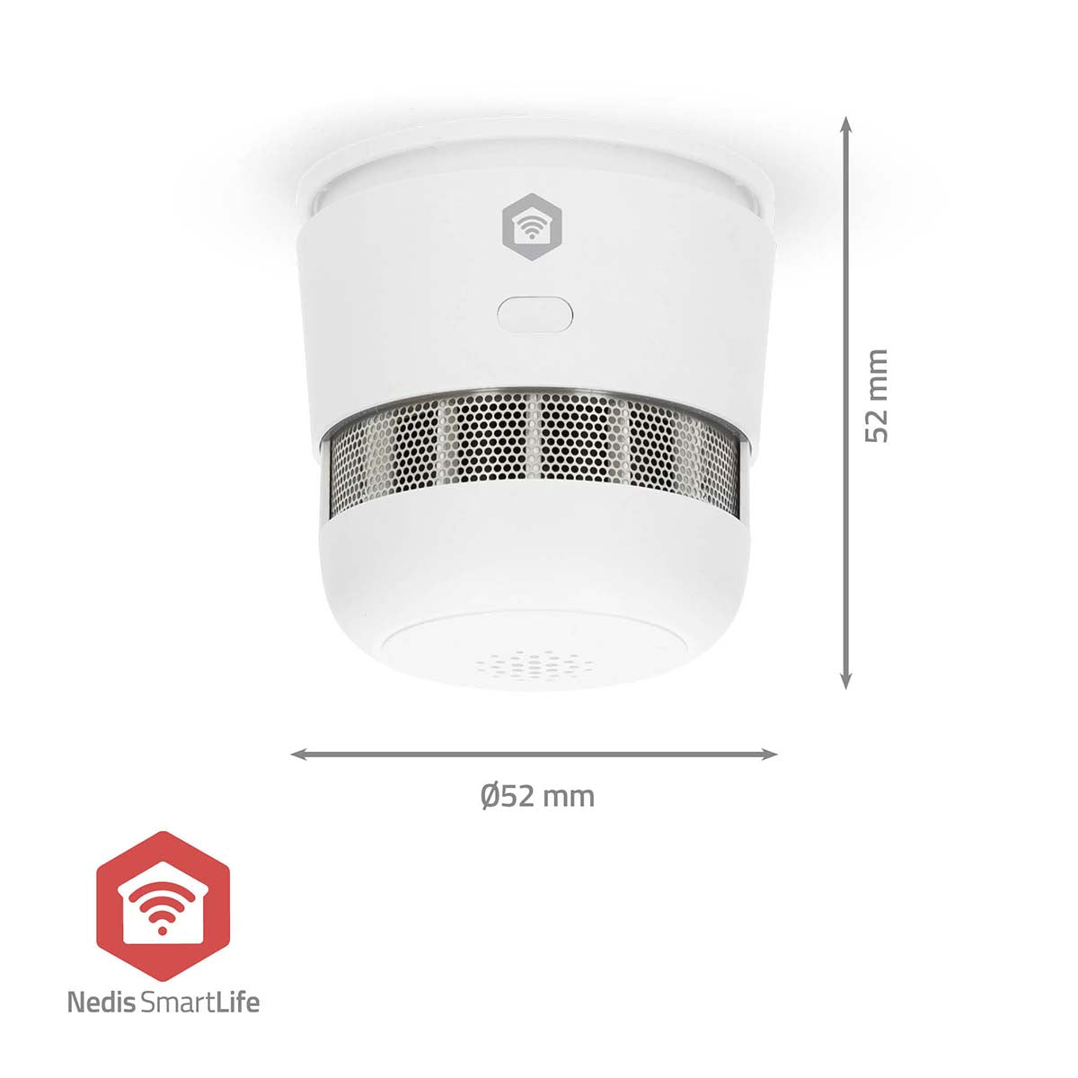 SmartLife Smoke Detector | Zigbee 3.0 | Battery Powered | Sensor life cycle: 10 year | EN 14604