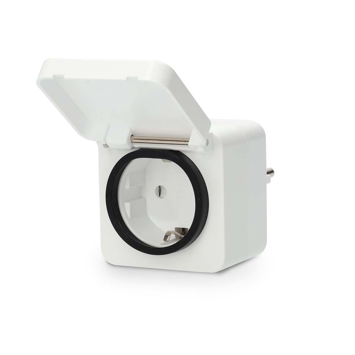 SmartLife Smart Stecker | Zigbee 3.0 | IP44 | Leistungsmesser | 3680 W | Type F (CEE 7/7) | -25 - 55 °C | Android™ / IOS | Weiss | 1 Stück