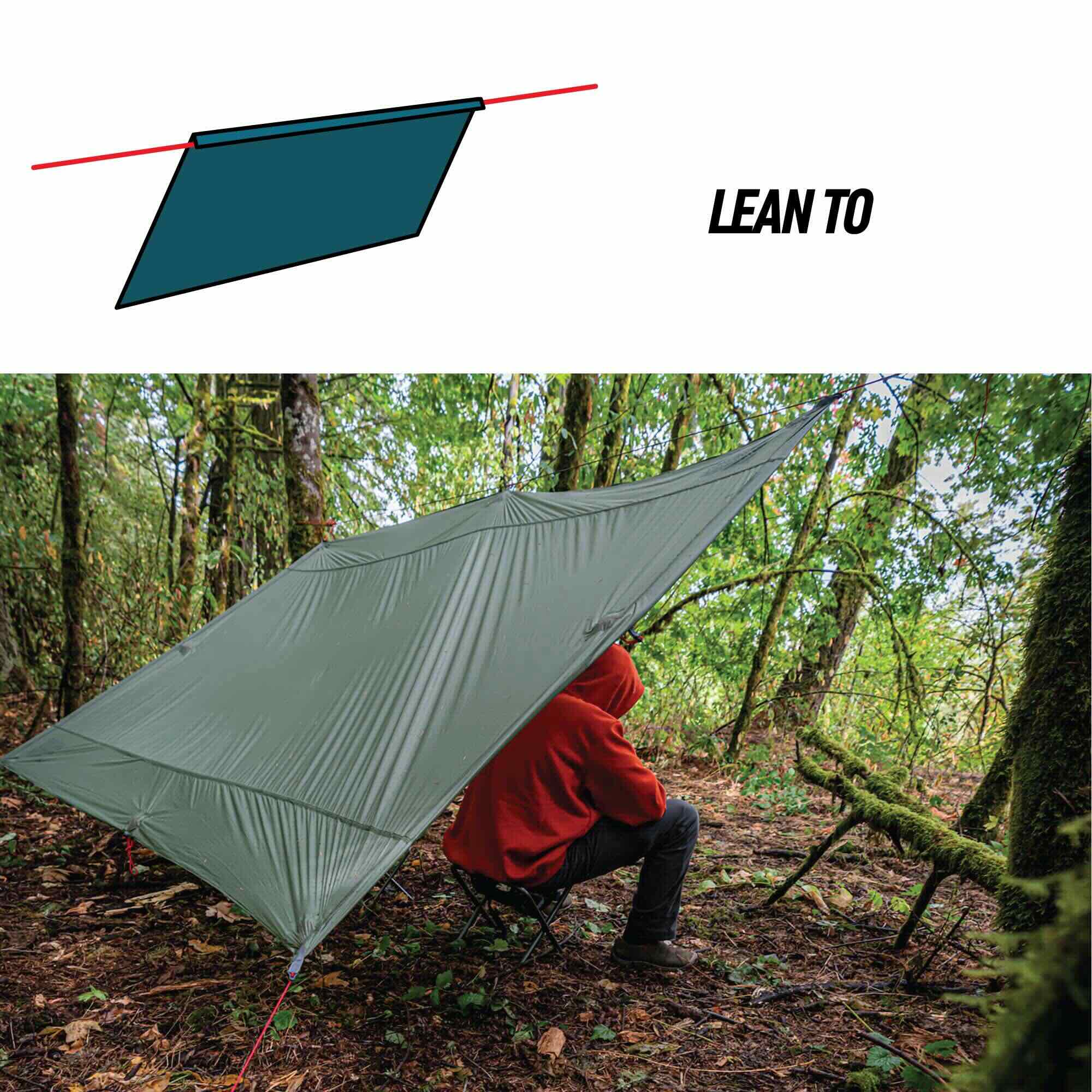 Grand Trunk Moab All-In-One Shelter Hammock (blue)