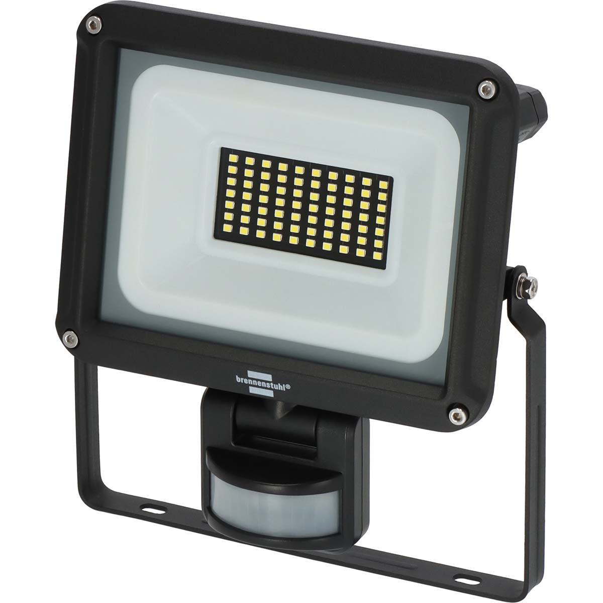 LED-Strahler JARO 4060 P (LED-Fluter zur Wandmontage für den Außenbereich IP65, 30W, 3450lm, 6500K, mit Bewegungsmelder)