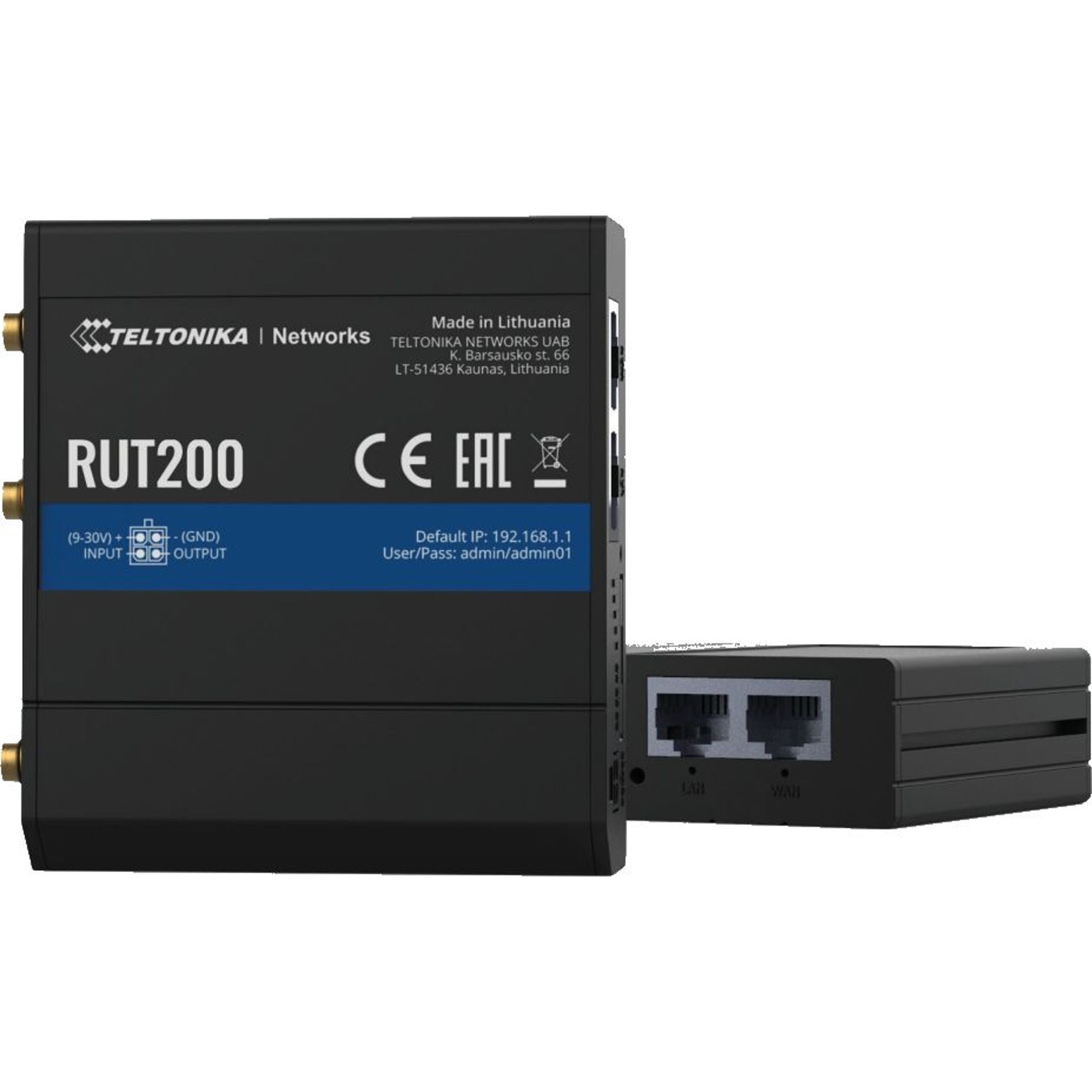 Teltonika RUT200Industrial LTE WiFi Router