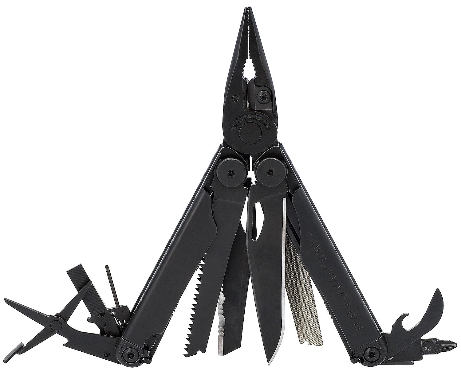 Multi-Tool Leatherman Wave plus schwarz