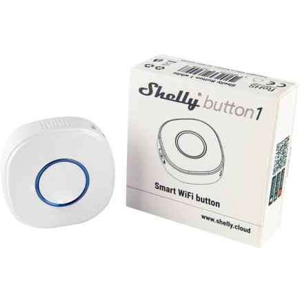 Shelly Plug & Play "Blu Button1" Bluetooth Schalter & Dimmer Weiß