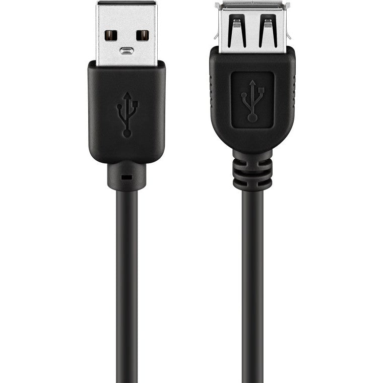 USB 2.0 (ST-BU) 3m Verlängerungskabel Schwarz