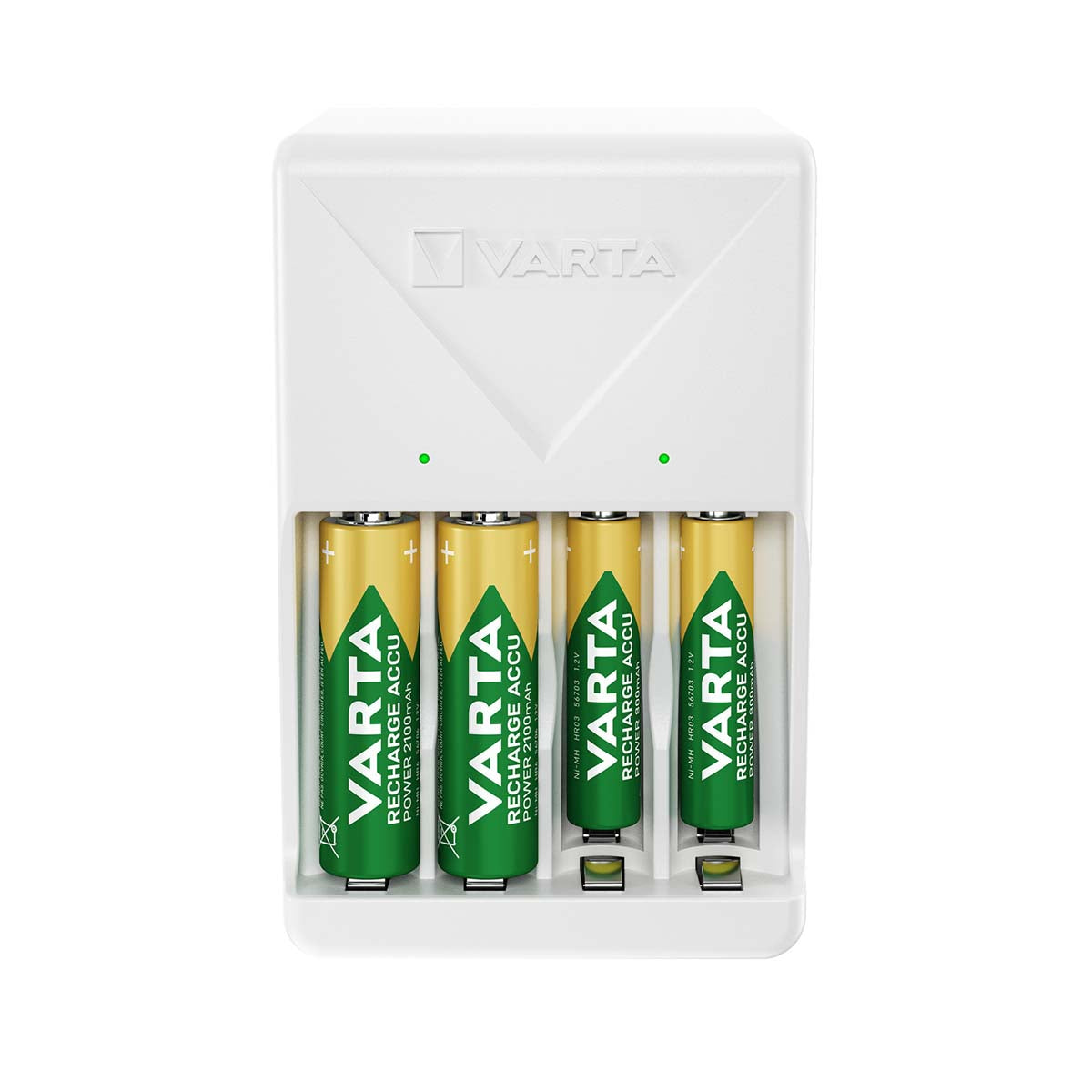 Stecker Ladegerät 4x AA 2100 mAh