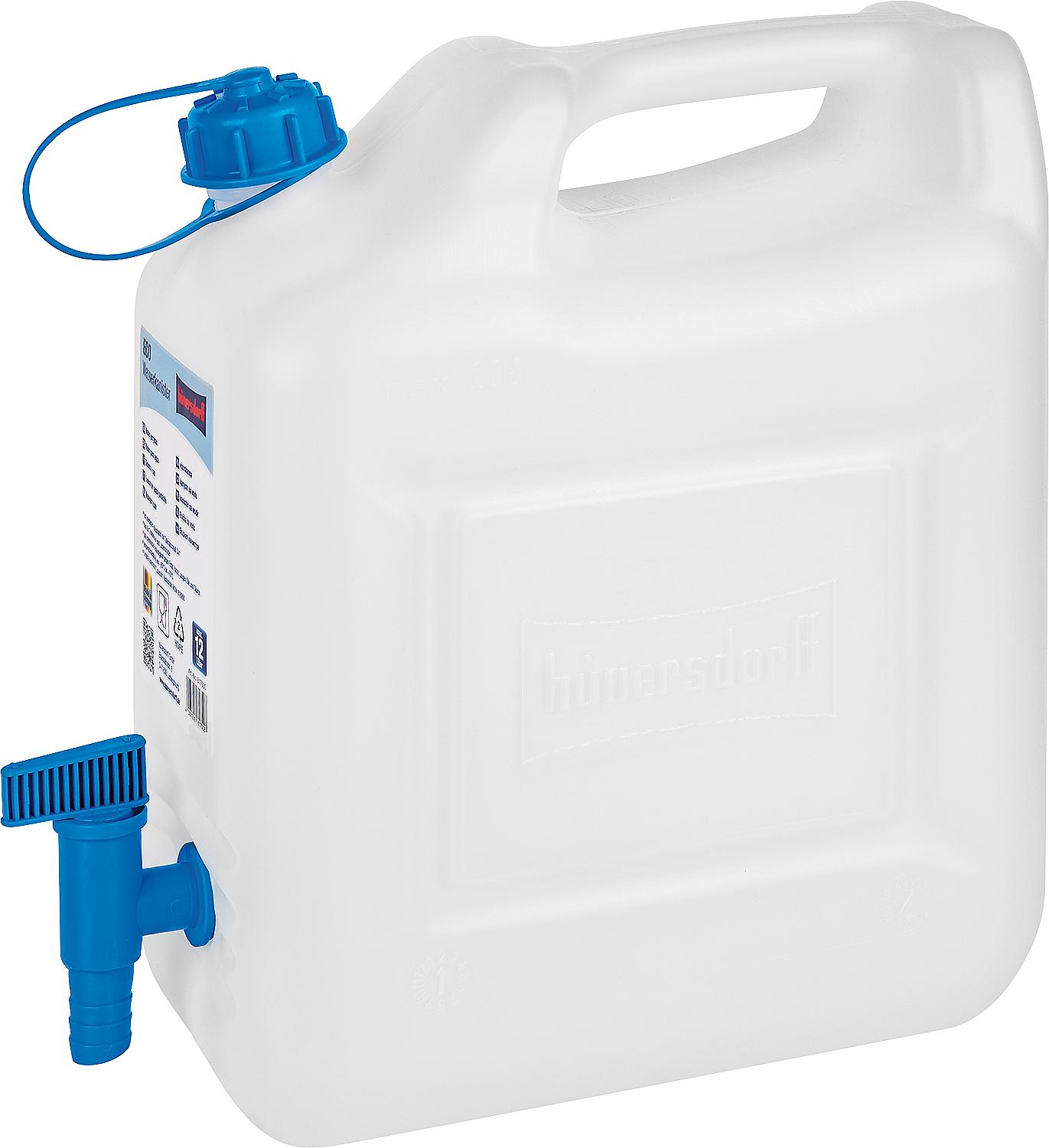 Wasserkanister Eco Natur 12 Liter mit Ablasshahn 160x334x332mm