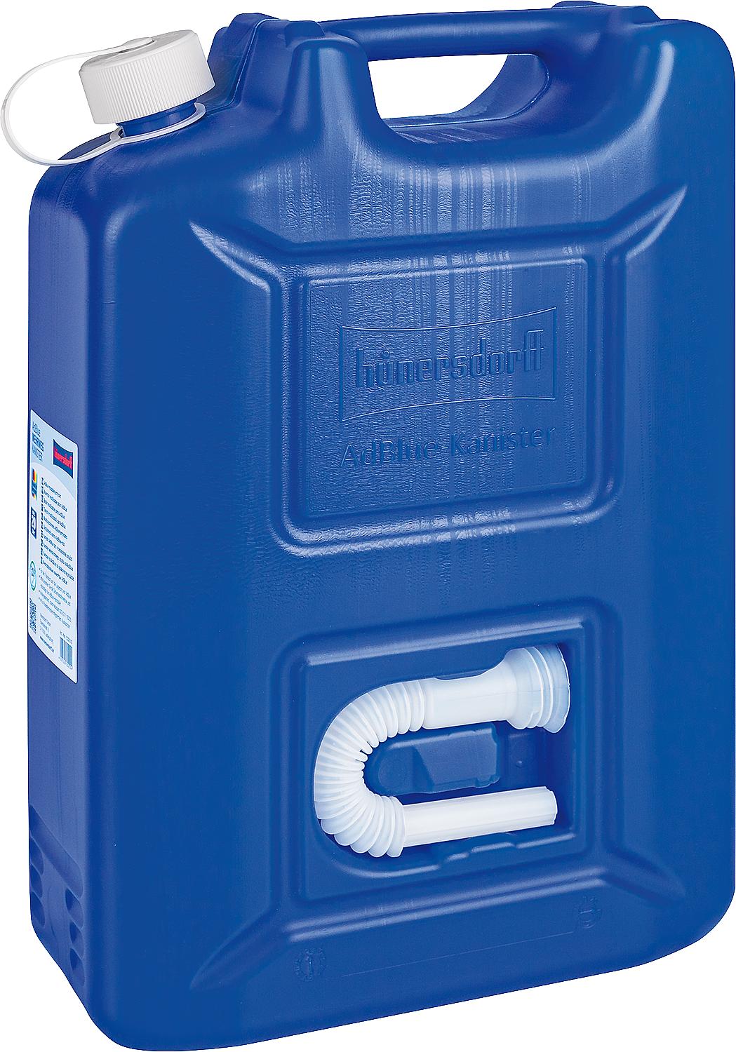 Kanister für AdBlue blau 20 Liter 165x350x495mm, ohne Inhalt