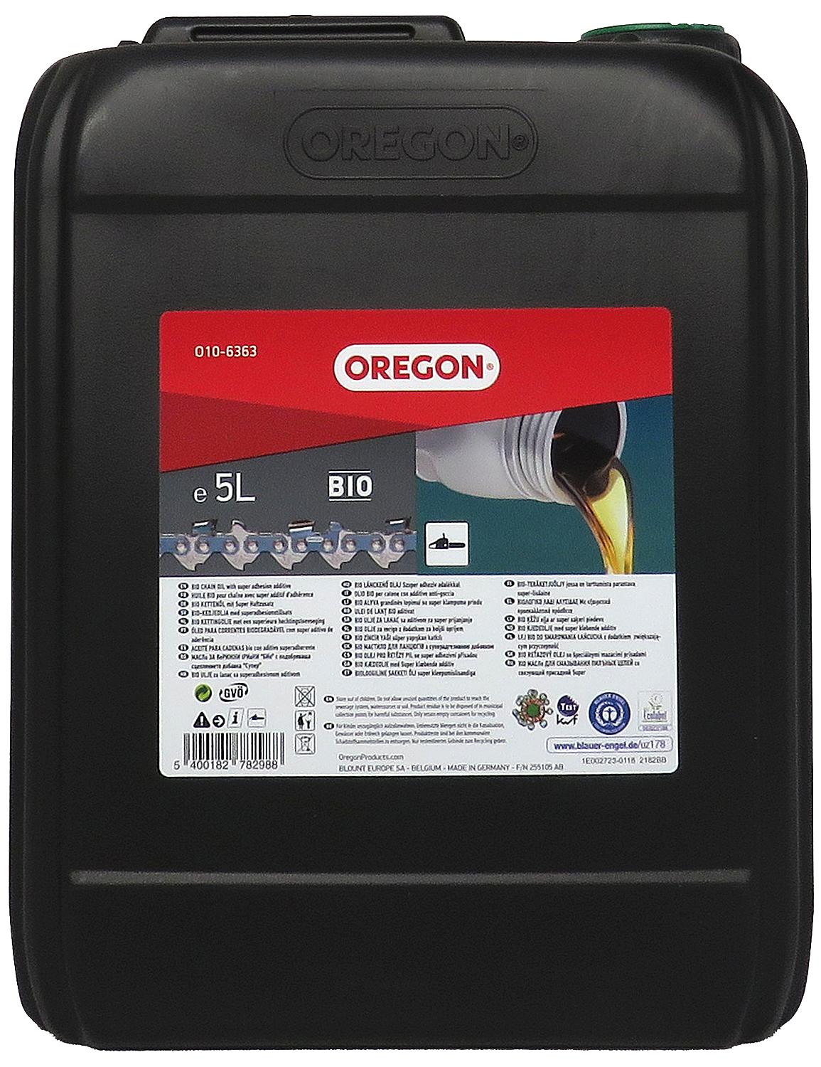 Sägekettenöl Oregon Biologisch, 5l Kanister