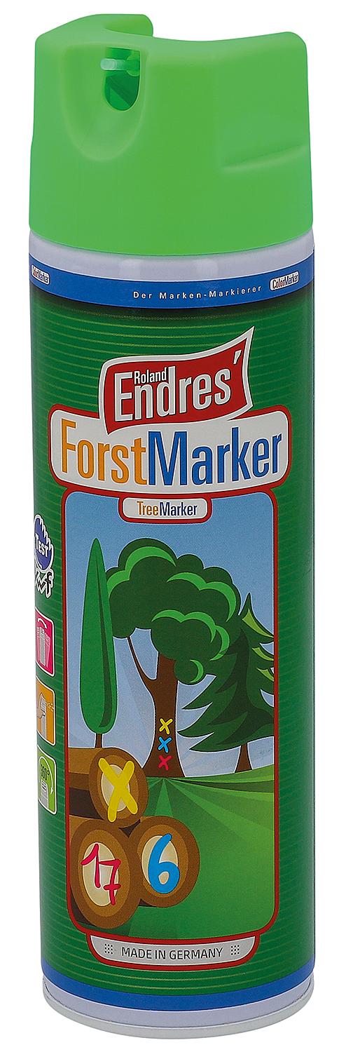 Markierspray leuchtend grün (KWF) Roland Endres Forst-Marker Ergo 360°, 500ml Sprühdose