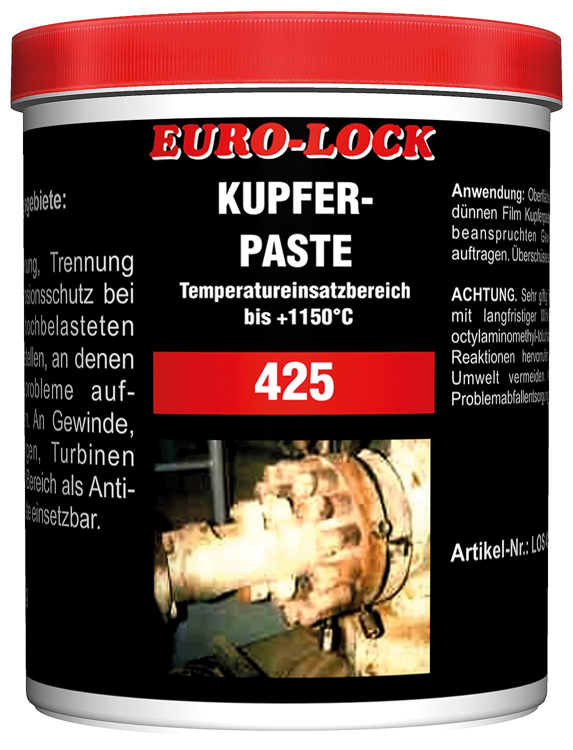 Kupferpaste EURO-LOCK LOS 425, 1l Dose