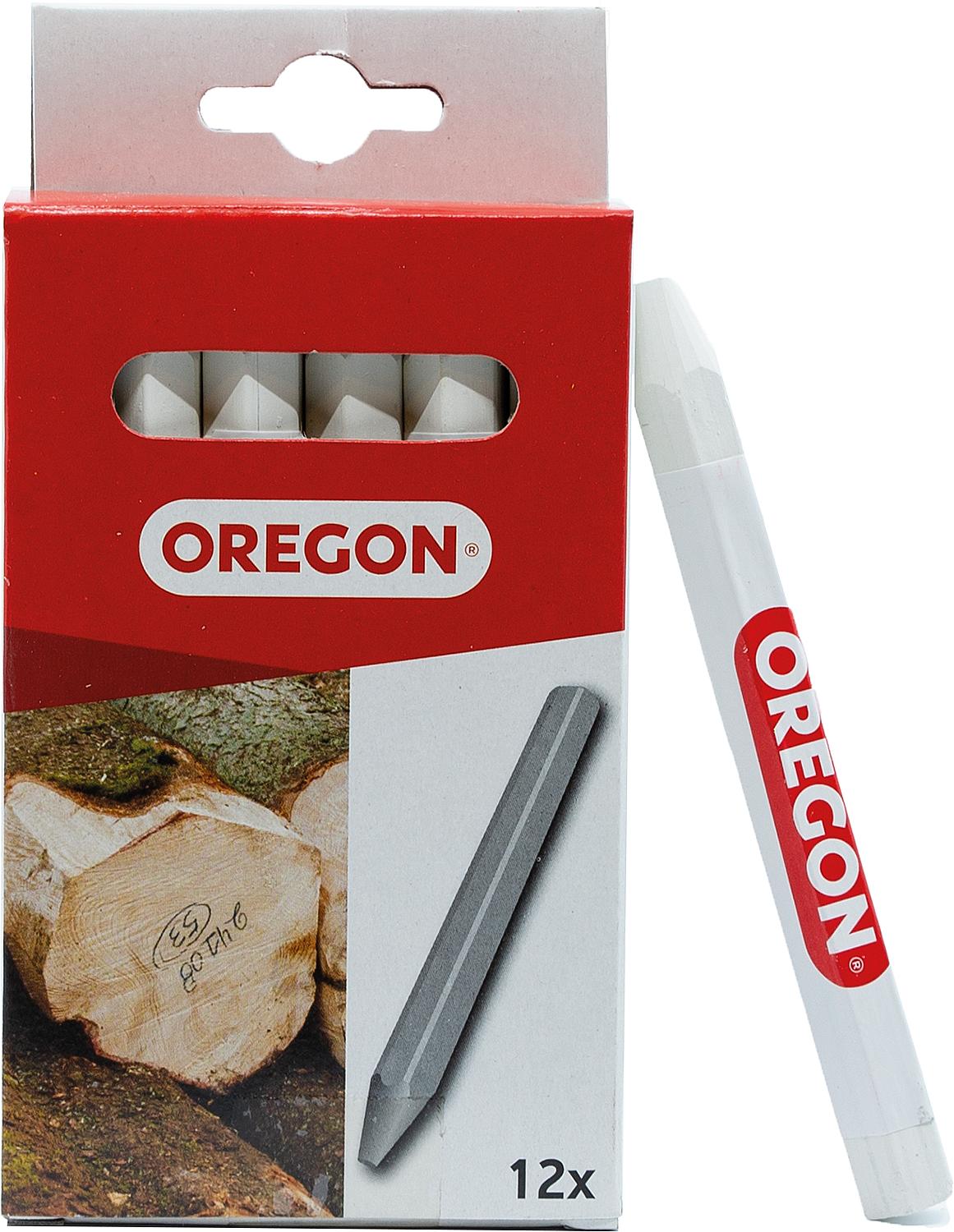 Signierkreide Oregon weiß, Länge 120mm, D: 12mm VPE 12 Stück