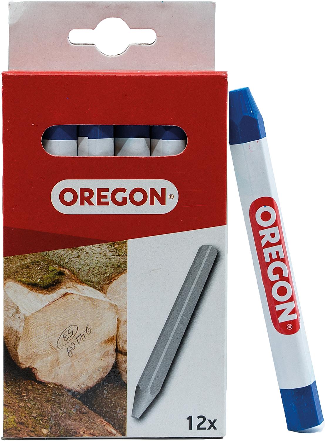 Signierkreide Oregon blau, Länge 120mm, D: 12mm VPE 12 Stück