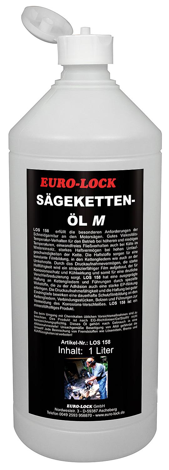 Sägekettenöl M EURO-LOCK LOS 158, 1l Flasche