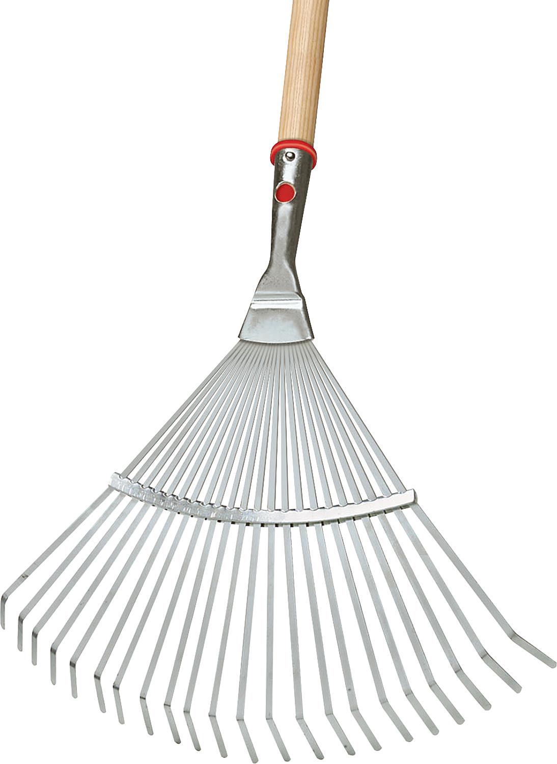 Ideal-Fächerbesen 22 Zinken, 450mm, Langstiel