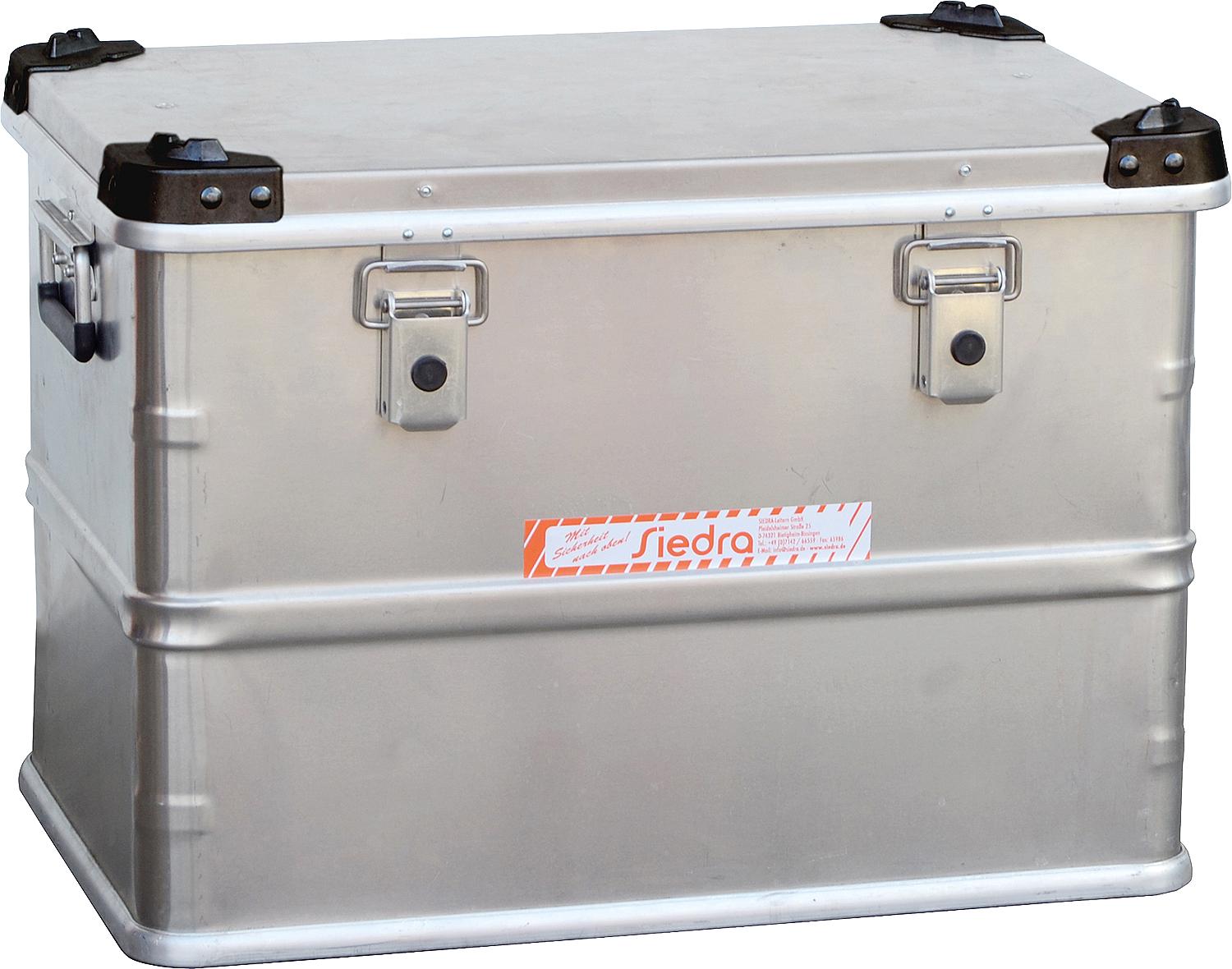 Transportkiste Aluminium 600x400x415mm, Inhalt ca.67Liter