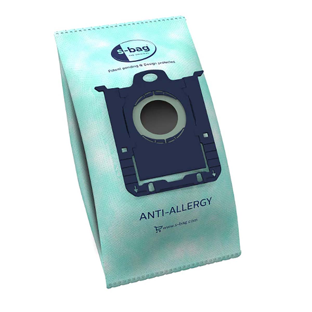 E206S s-bag® Staubsaugerbeutel Anti-Allergie - 4 Stück