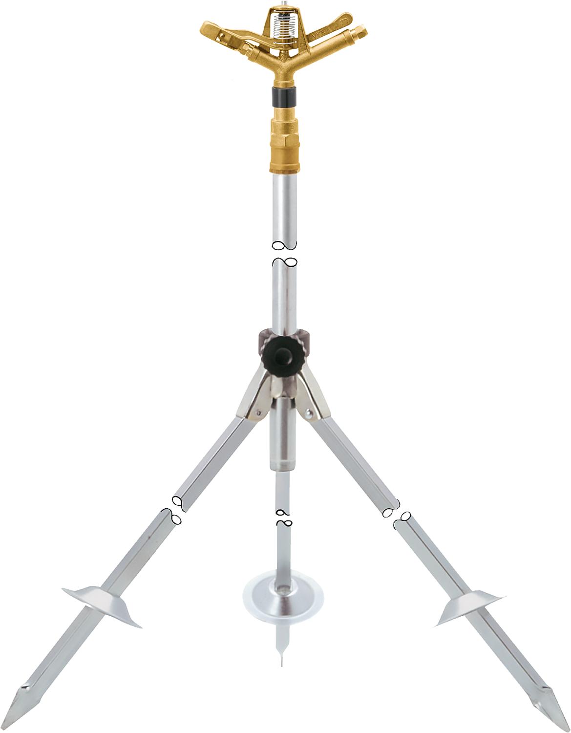 Kreis-Hochregner "V70S" 700-1070mm-GEKA-Stativ AG G 1"