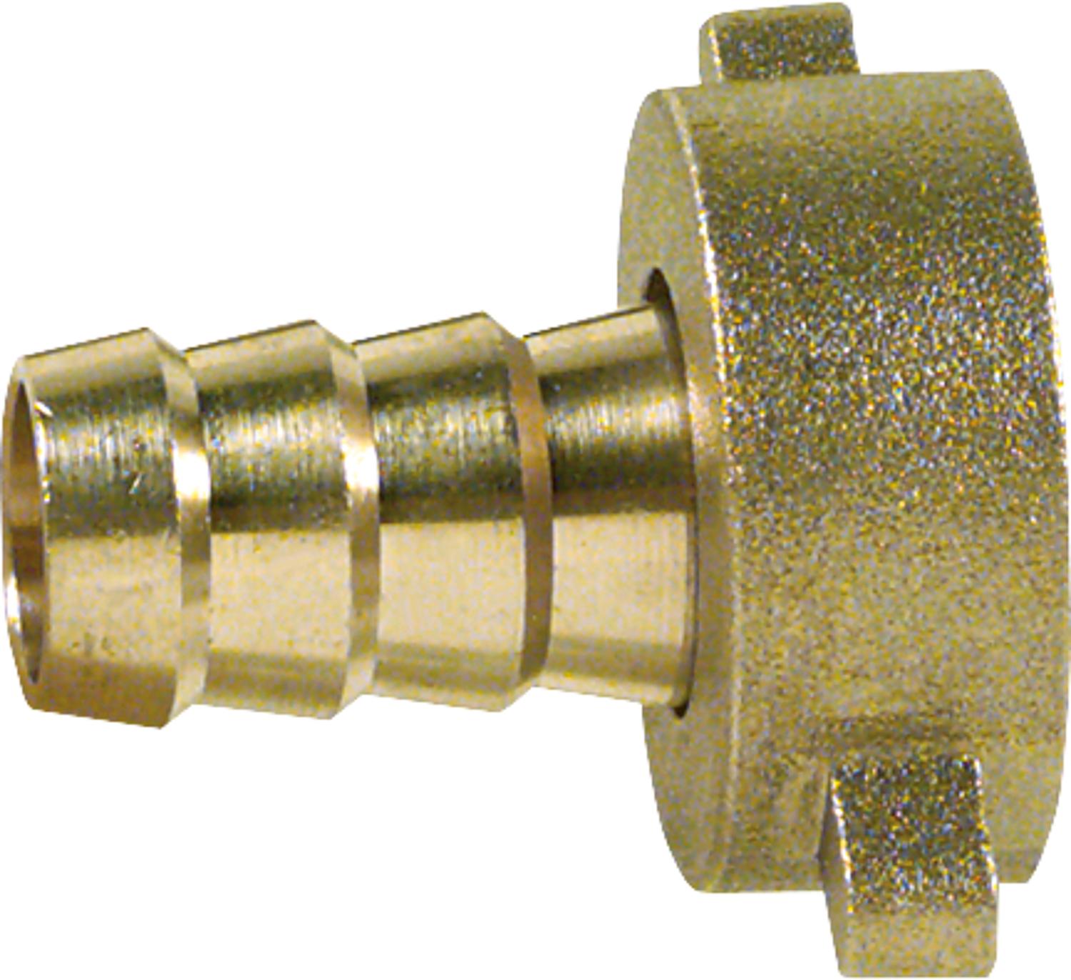 Halbe Schlauch- verschraubung 1/2"