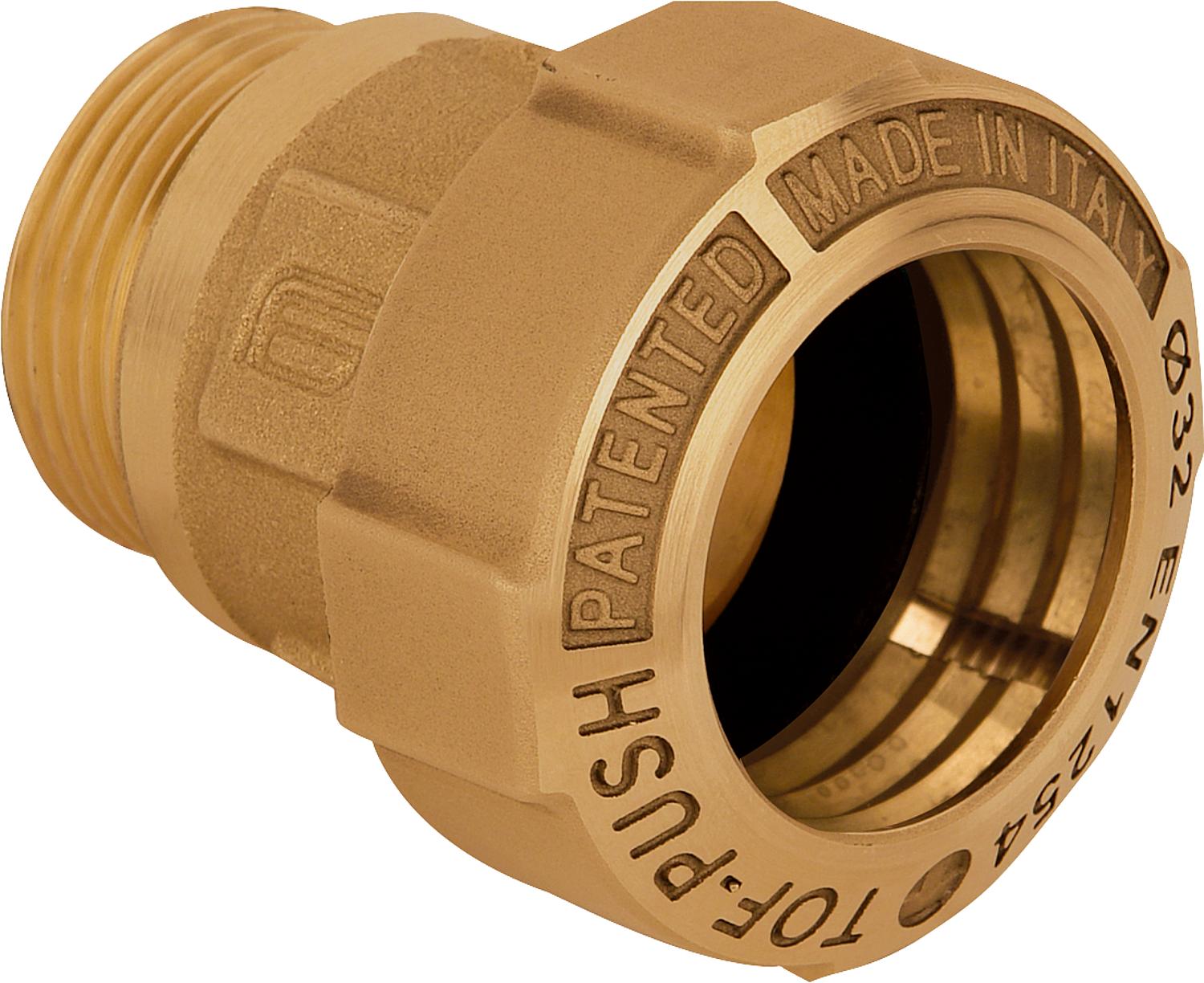 Anschlussverschraubung mit AG Typ 861 11/2"x50mm nicht für Gas geeignet