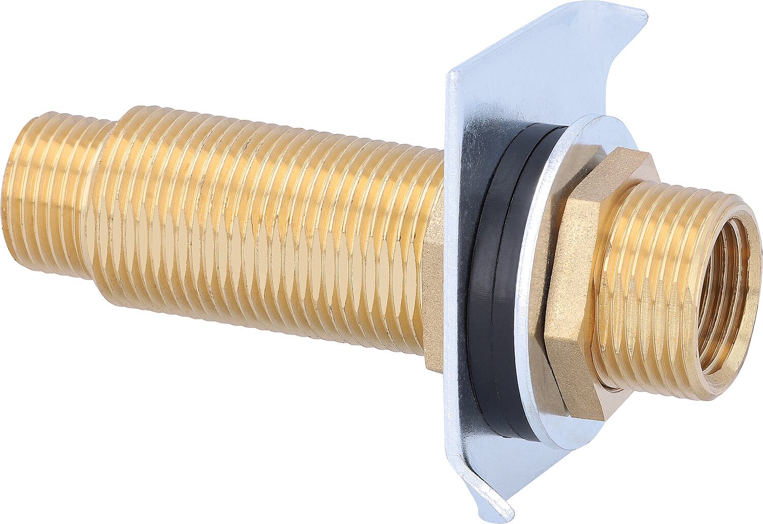 Hohlwandverlängerung 3/4"x 1/2"x95mm Messing