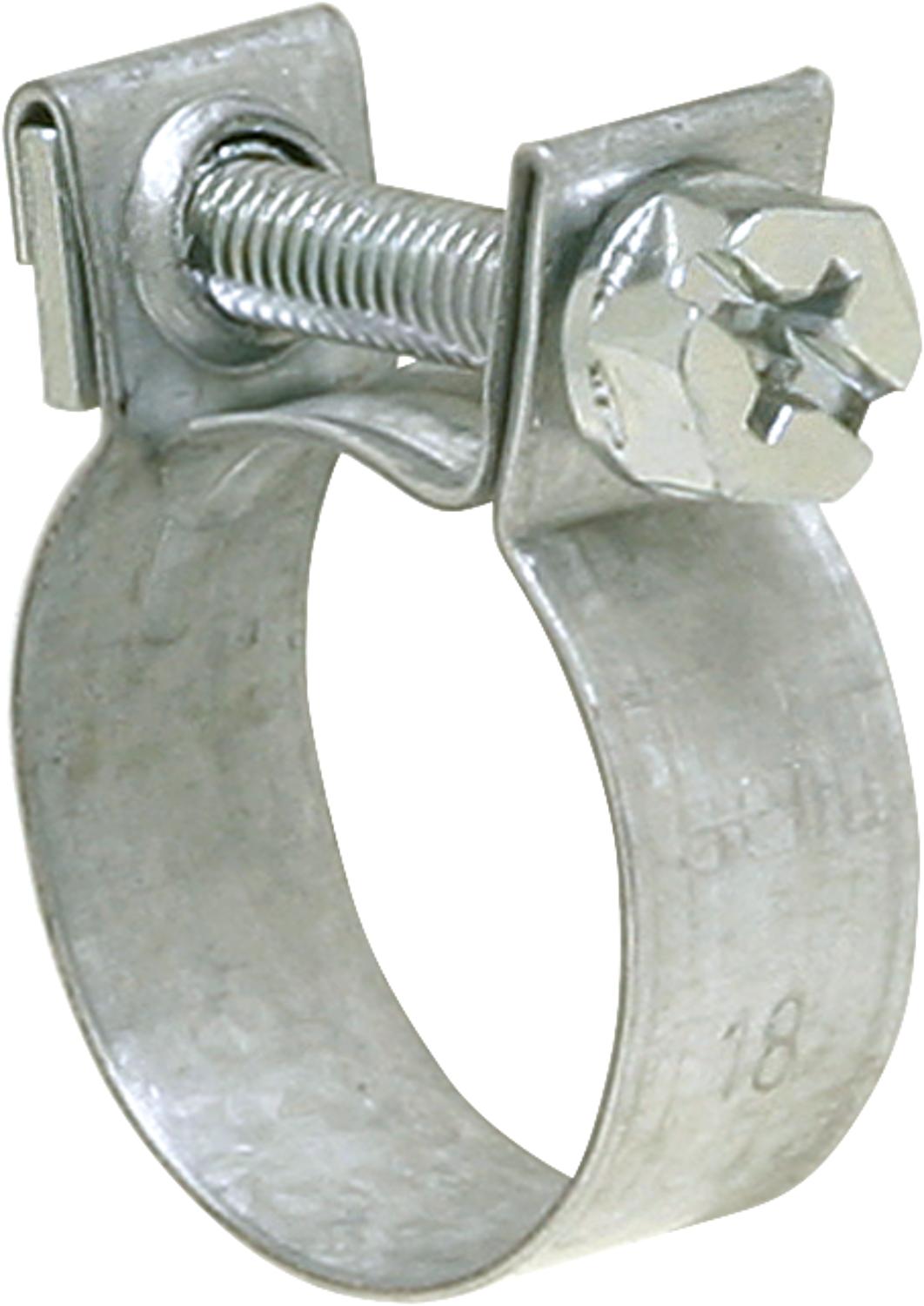 Spannbacken-Schelle DIN 3017 Bandbreite 9 mm/Stahl verz. ø 22 mm - SM/Mini 9 22 C W1