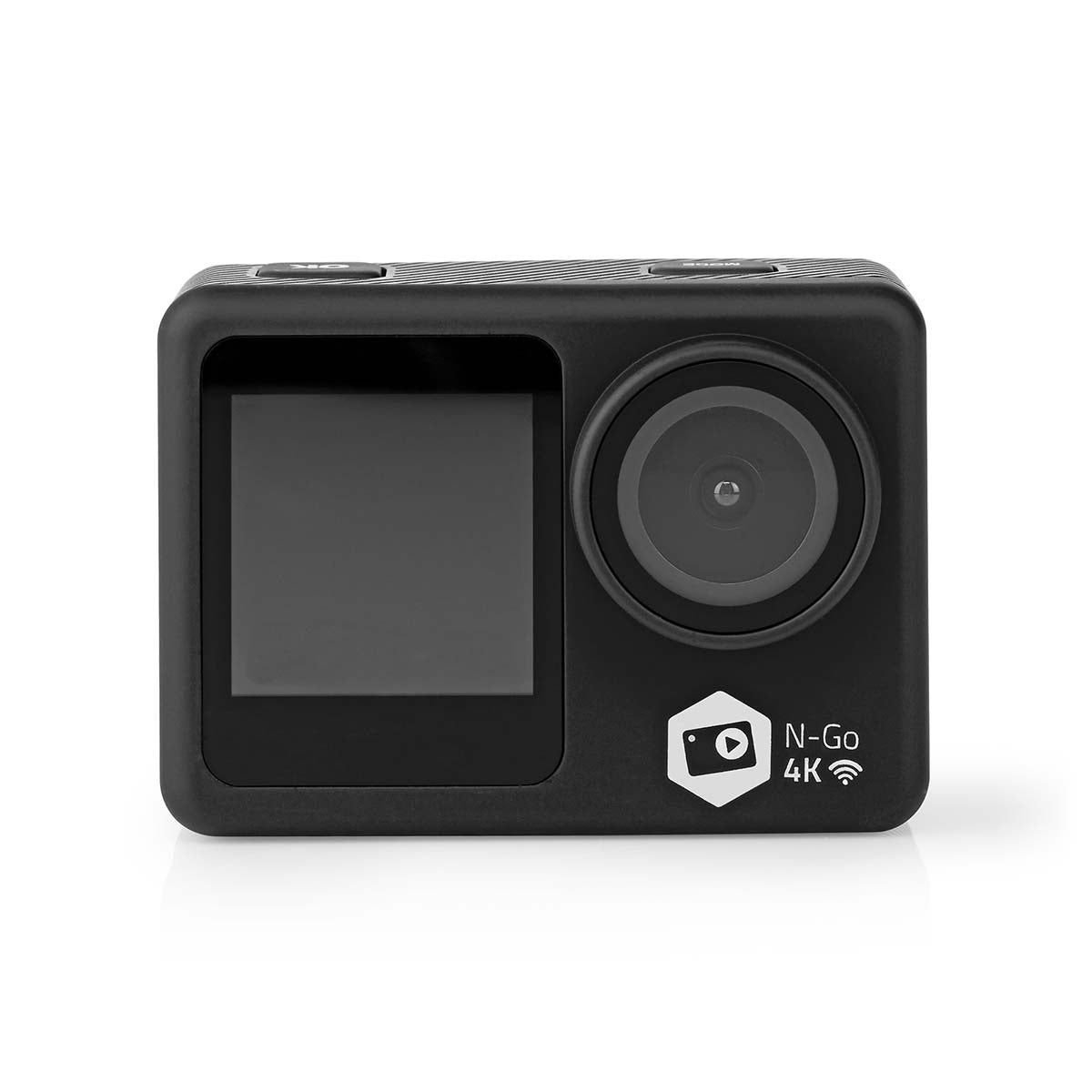 Action Cam | 4K@30fps | 16 MPixel | Wasserdicht bis: 30.0 m | 90 min | Wi-Fi | App erhältlich für: Android™ / IOS | Inkl. halterung | Schwarz