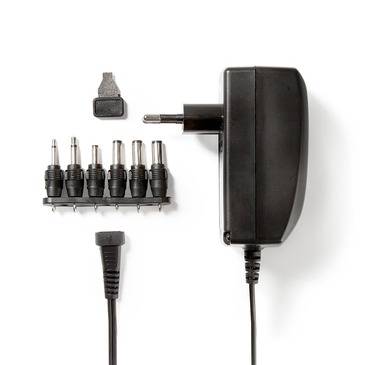 Universal-Netzteil | 27 W | 3 - 12 V DC | 1.80 m | 2.25 A A | 6 plug(s) | Schwarz