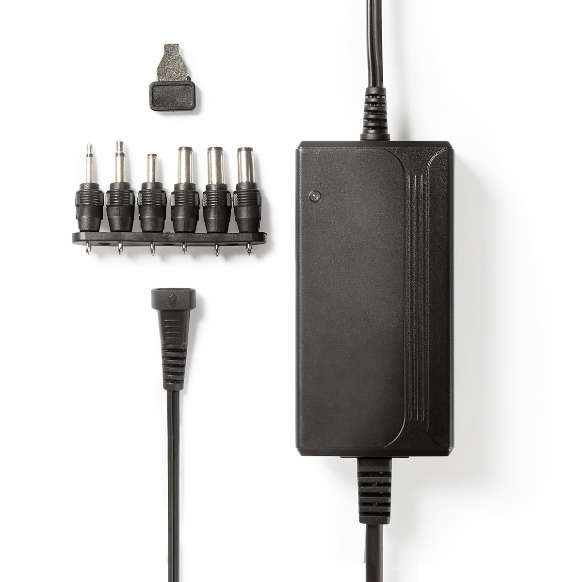 Universal-Netzteil | 27 W | 3 - 12 V DC | 3.60 m | 2.25 A A | 6 plug(s) | Schwarz