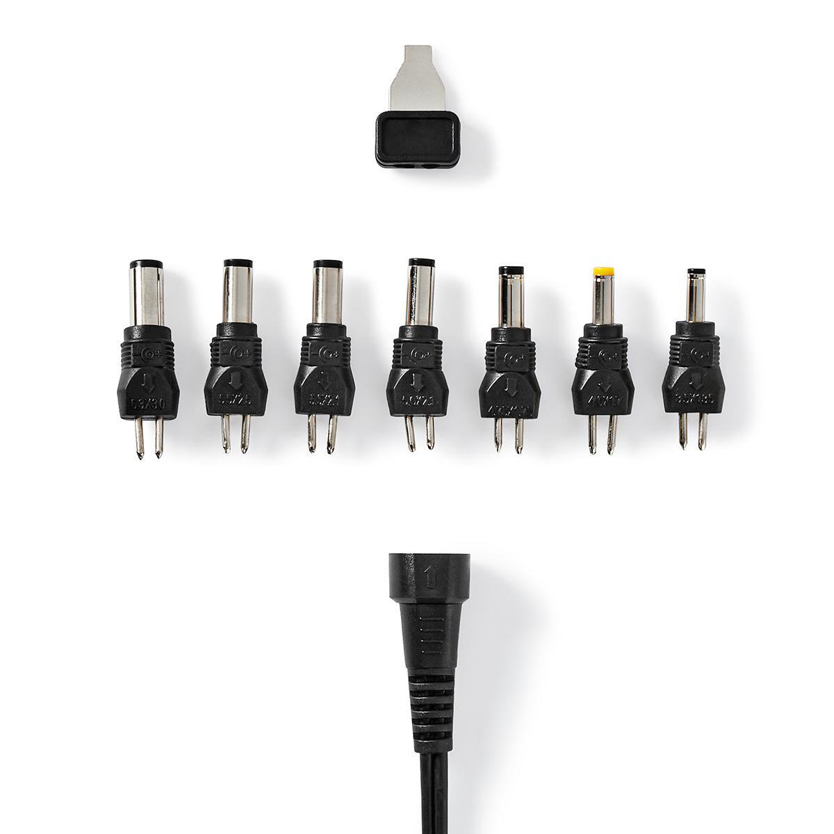 Universal-Netzteil | 36 W | 5 - 24 V DC | 1.80 m | 2.4 A - 3.0 A A | 7 plug(s) | Schwarz