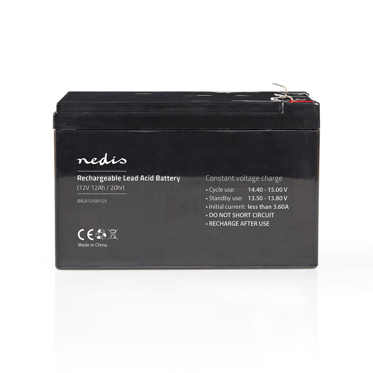 Wiederaufladbare Blei-Säure-Batterie | Bleisäure | Wiederaufladbar | 12 V | 12000 mAh