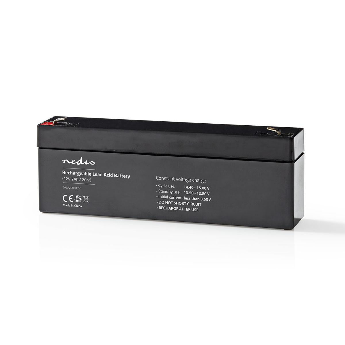 Wiederaufladbare Blei-Säure-Batterie | Bleisäure | Wiederaufladbar | 12 V | 2000 mAh