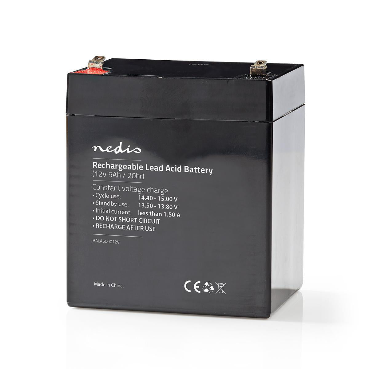 Wiederaufladbare Blei-Säure-Batterie | Bleisäure | Wiederaufladbar | 12 V | 5000 mAh