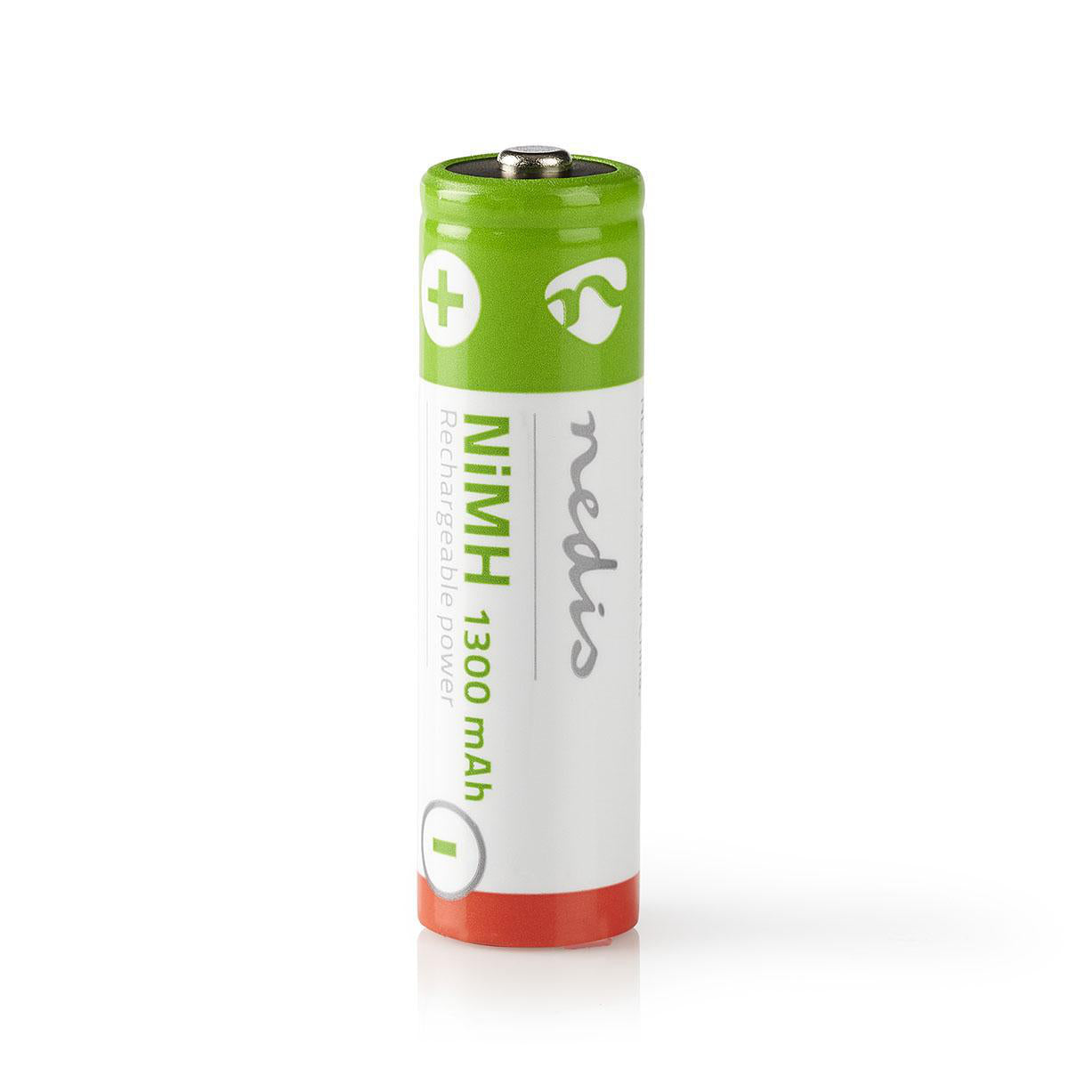 Wiederaufladbarer Ni-MH-Akku AA | 1.2 V DC | 1300 mAh | 4-Blister